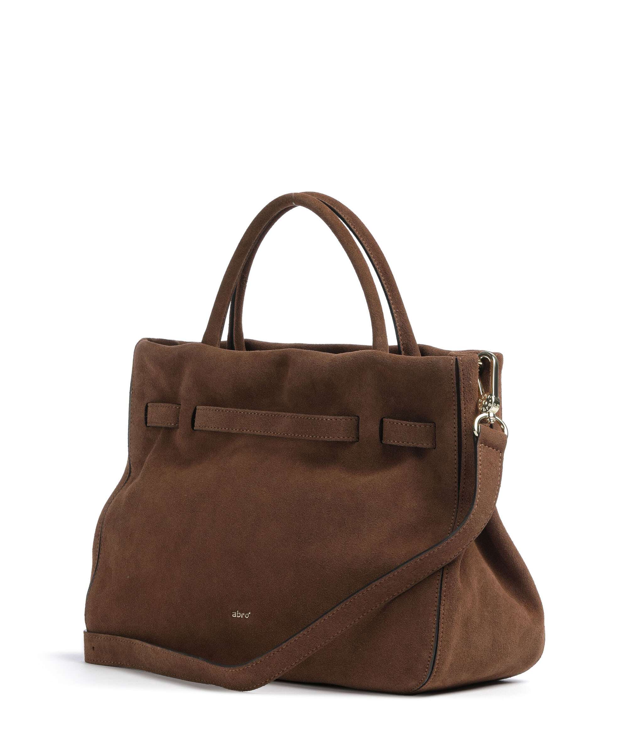Abro Suede Jill Handtas wood - Image 2