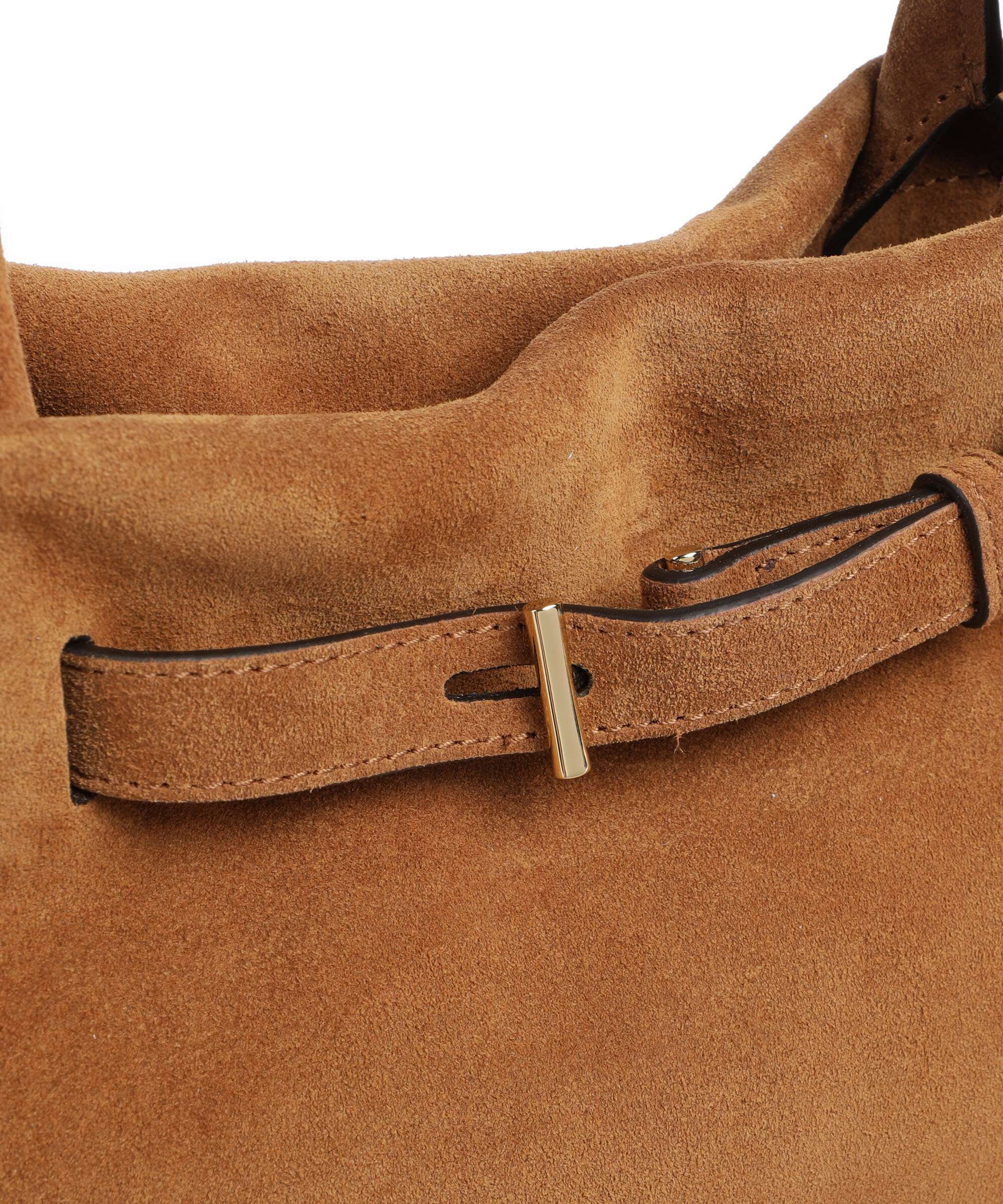 Abro Suede Jill Schoudertas cuoio - Image 4