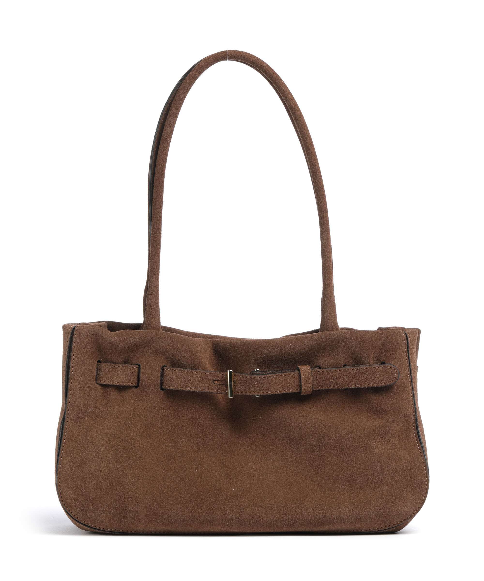 Abro Suede Jill Schoudertas wood