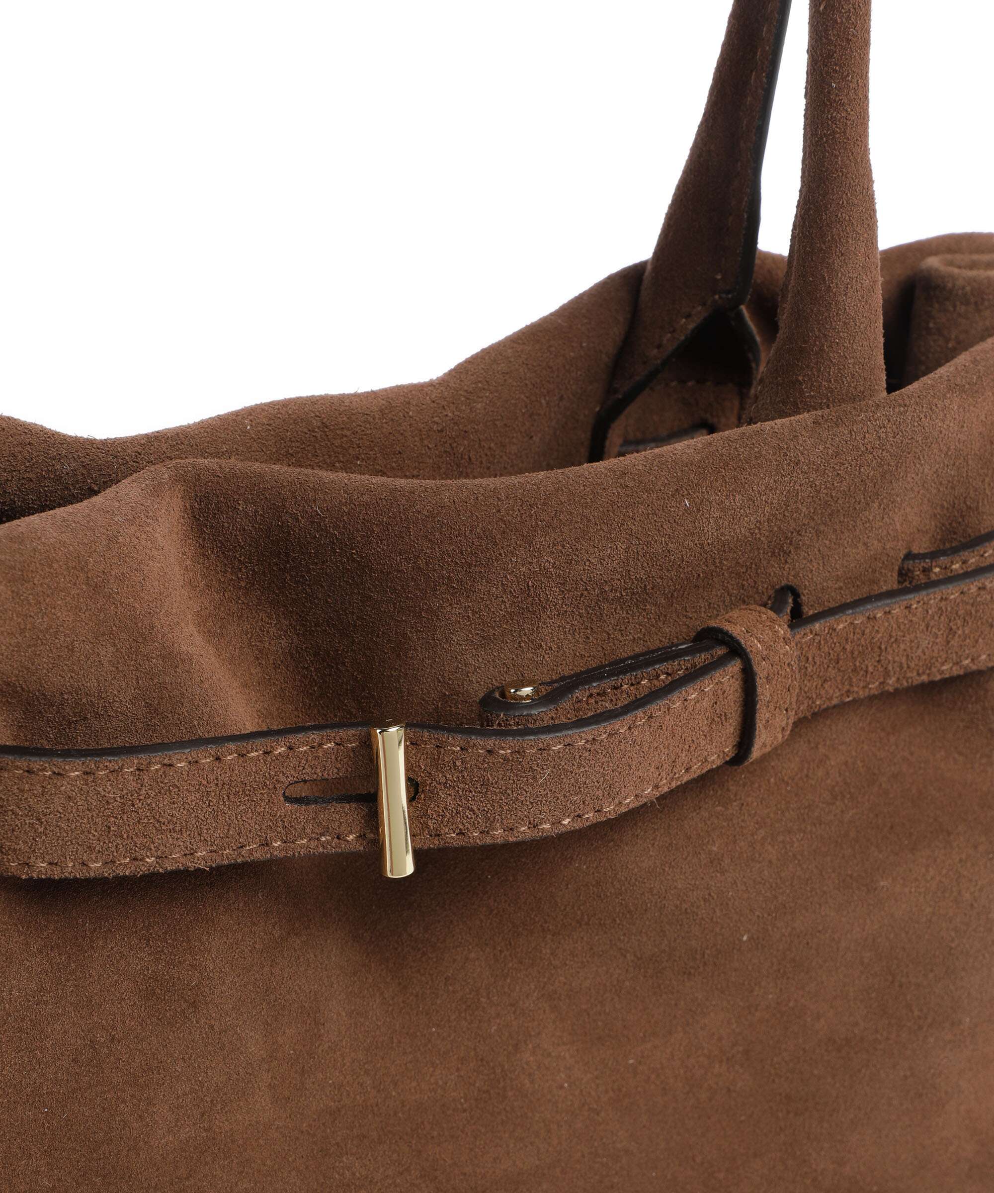Abro Suede Jill Schoudertas wood - Image 4