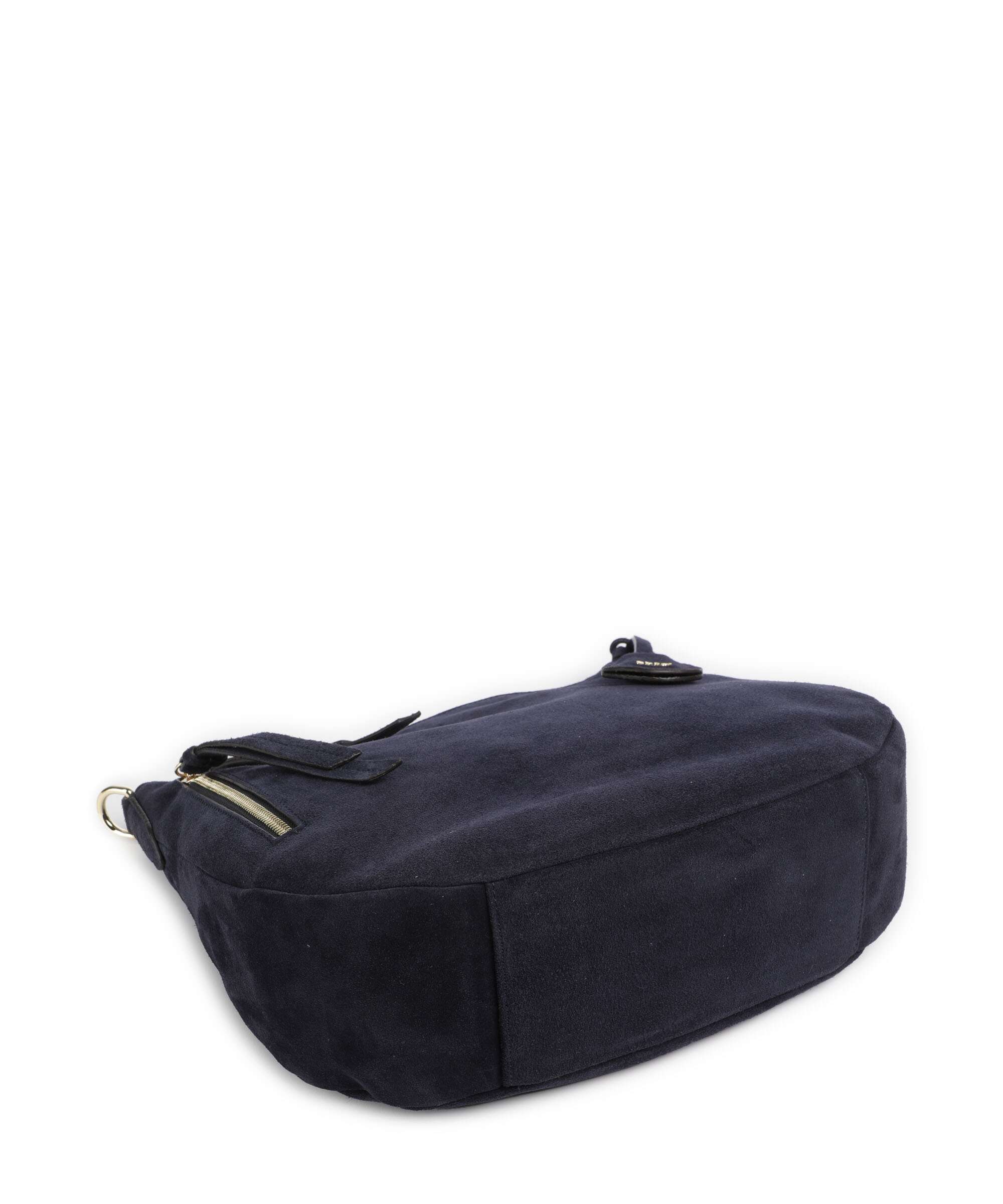 Abro Suede Juna Small Hobo tas navy - Image 5