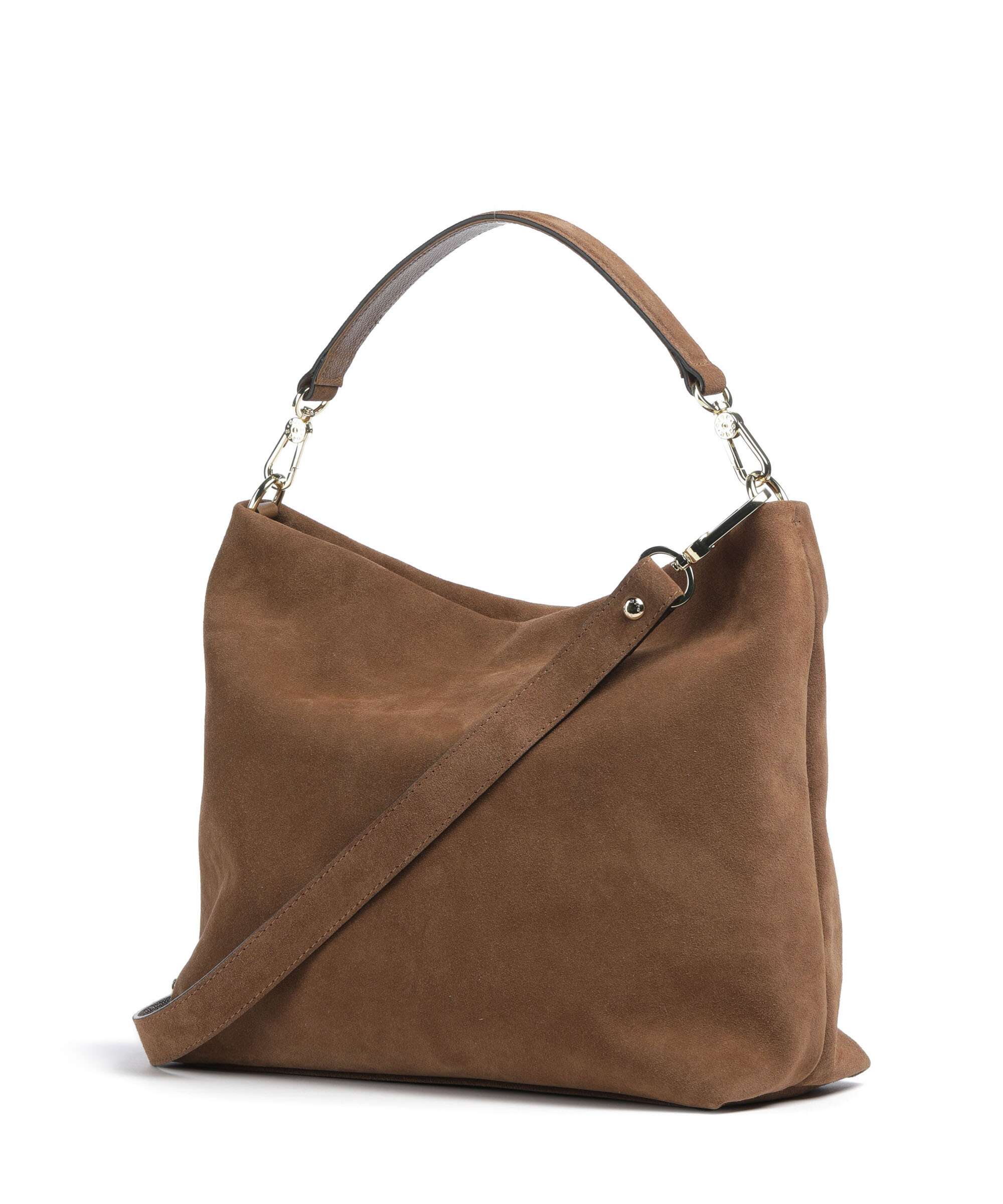 Abro Suede Kaia Hobo tas camel - Image 2