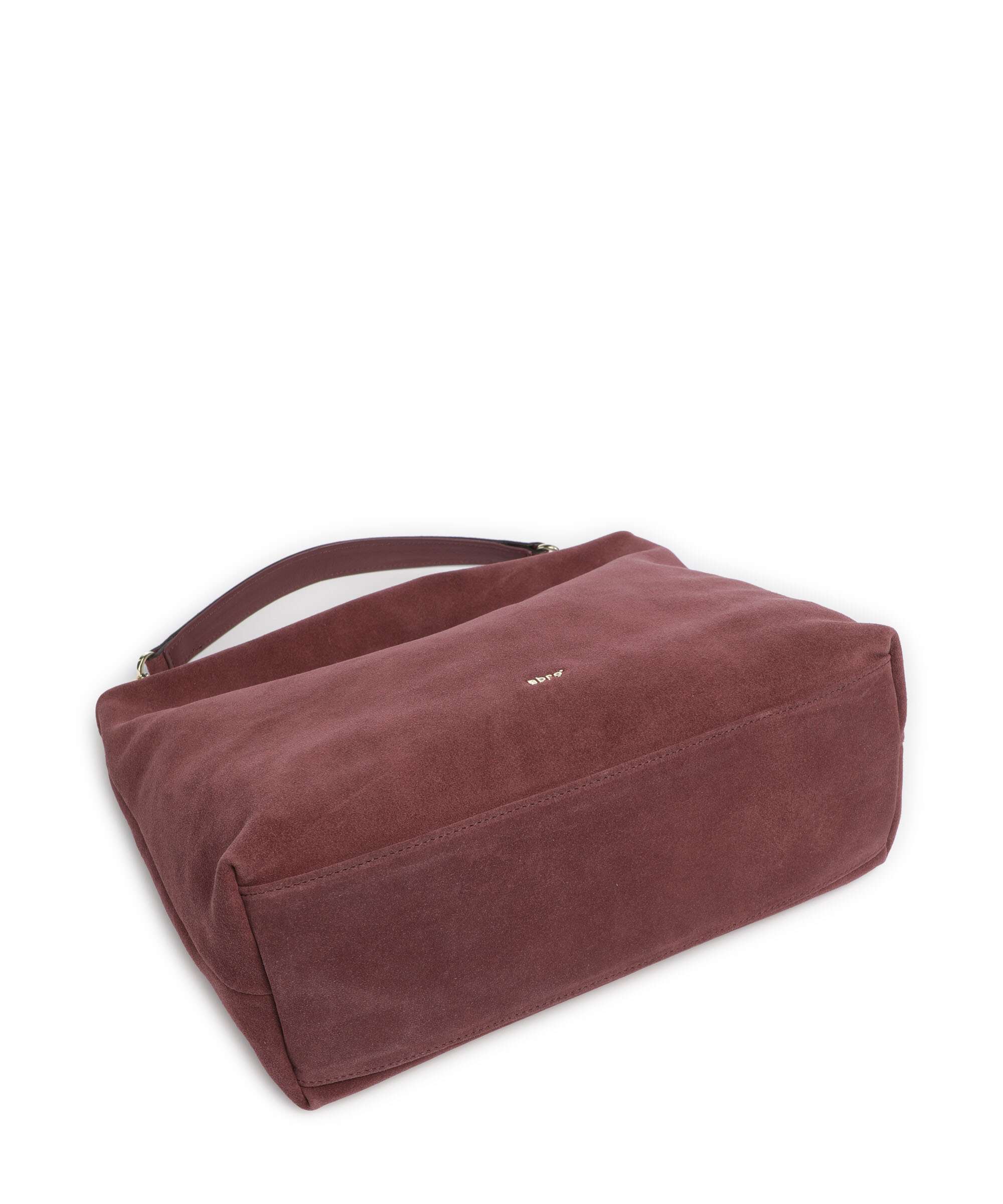 Abro Suede Kaia Hobo tas bordeaux - Image 5