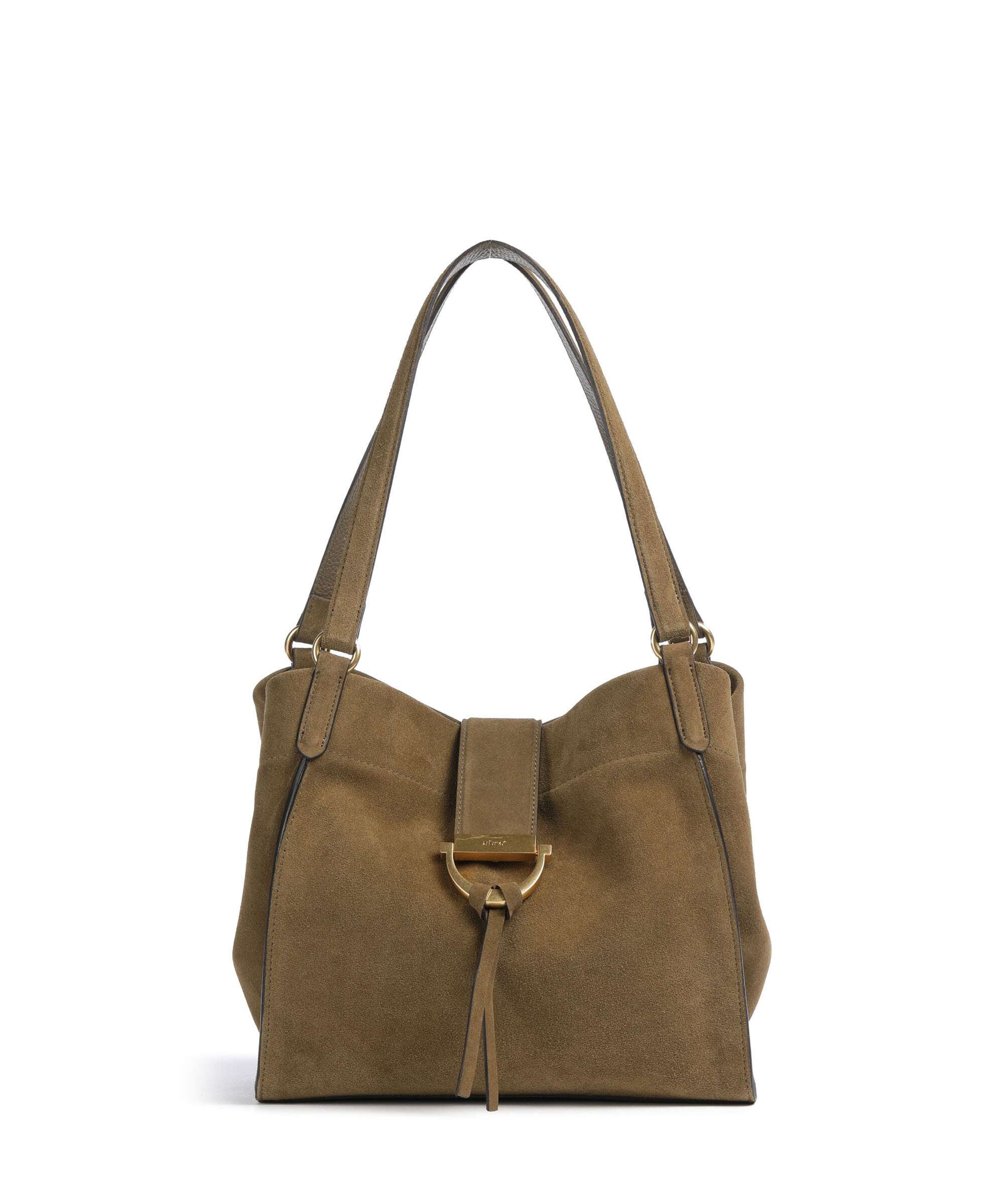 Abro Suede Temi Boodschappentas military - Image 2