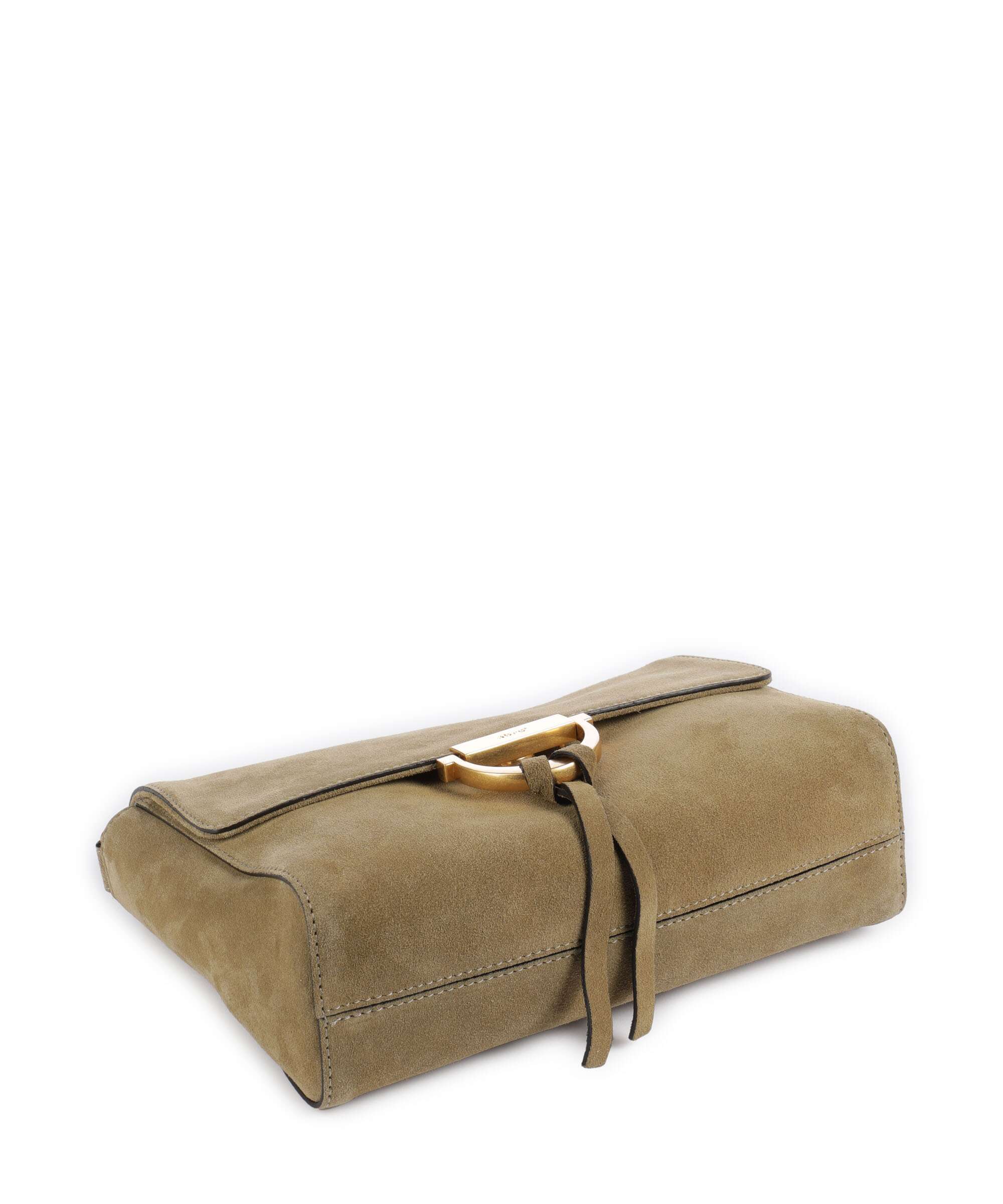 Abro Suede Temi Schoudertas mud - Image 5
