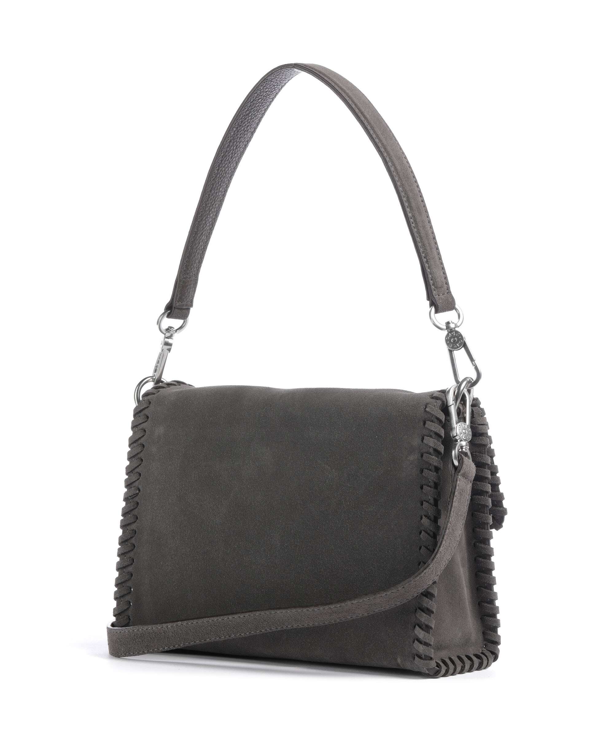 Abro Suede Temi Stitch Schoudertas grey - Image 2