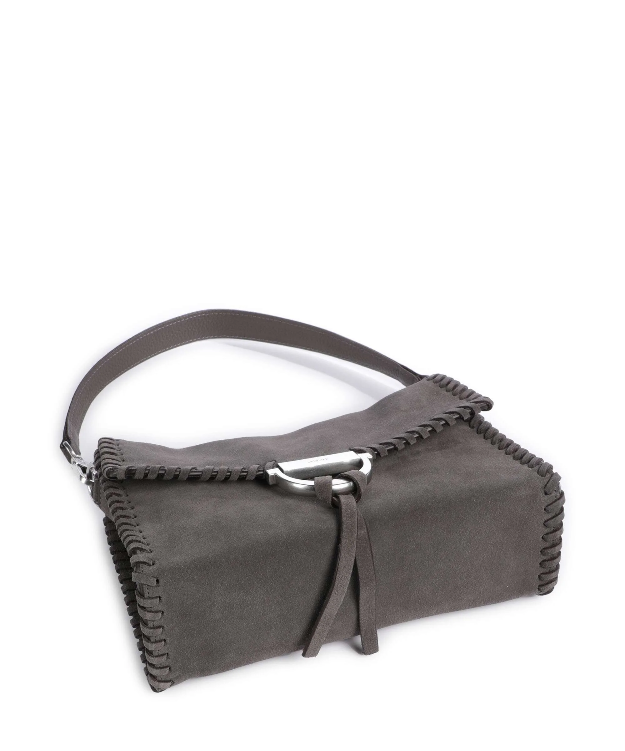 Abro Suede Temi Stitch Schoudertas grey - Image 5