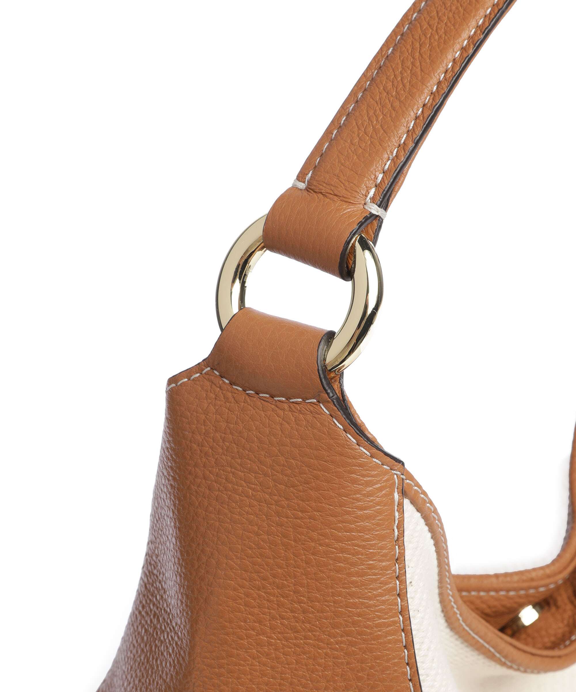 Abro Super Drill Open Air Hobo tas ivory/cuoio - Image 4