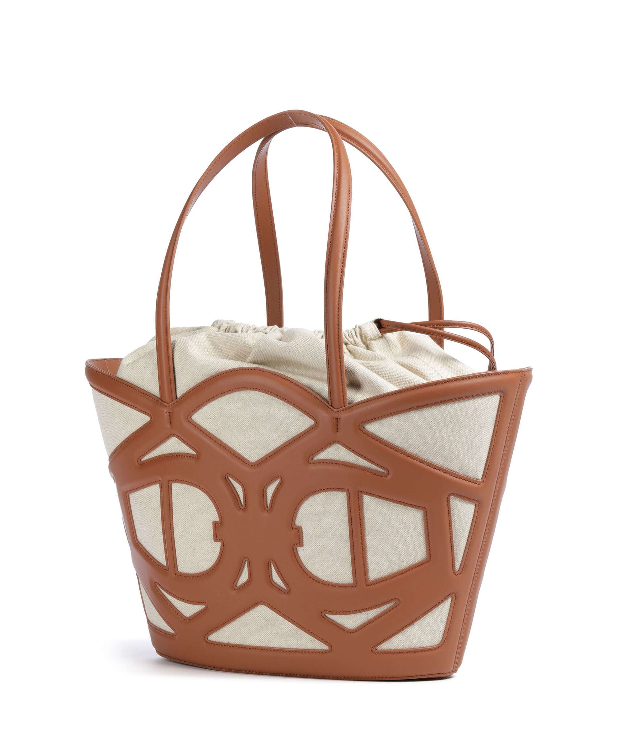 Aigner Azzurra M Boodschappentas cognac brown - Image 2