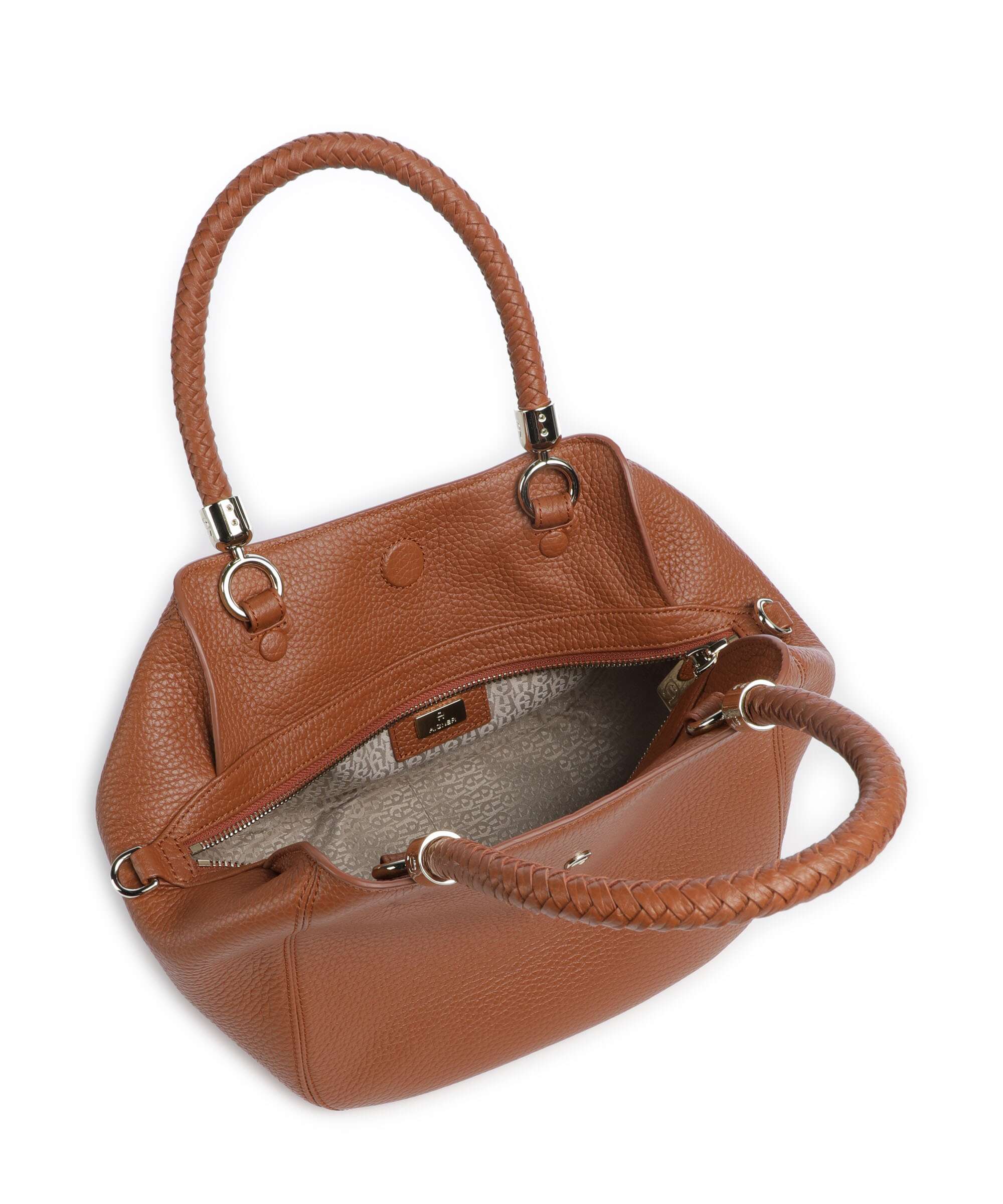 Aigner Carré Soft M Handtas cognac brown - Image 5