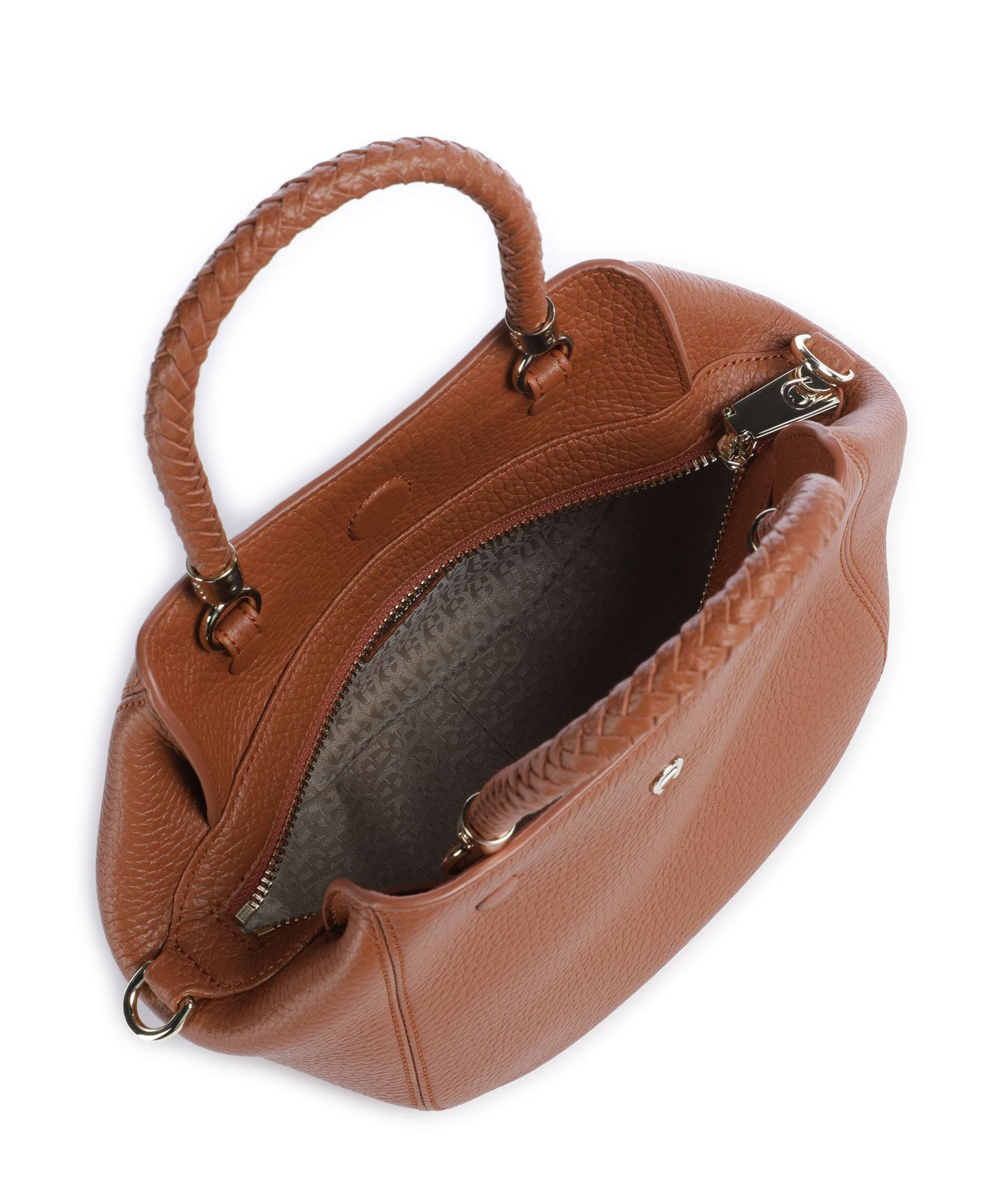 Aigner Carré Soft S Handtas cognac brown - Image 5