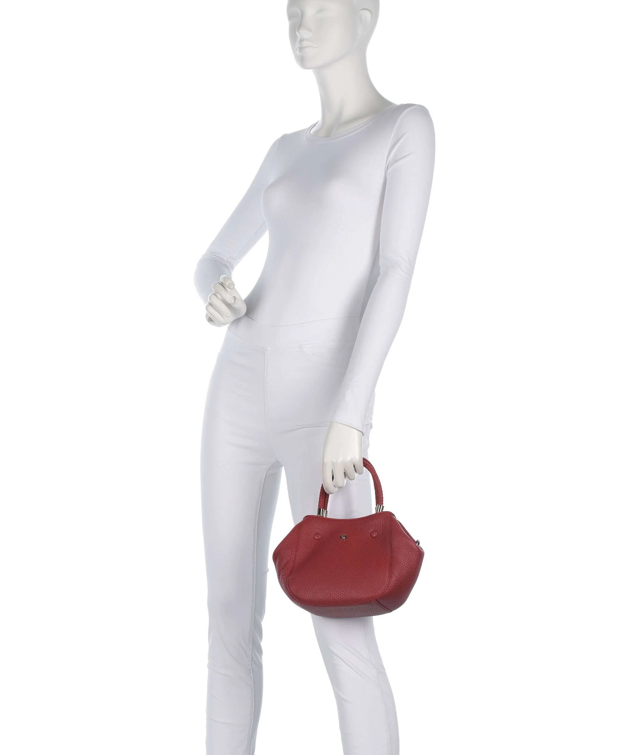 Aigner Carré Soft S Handtas burnt red - Image 3
