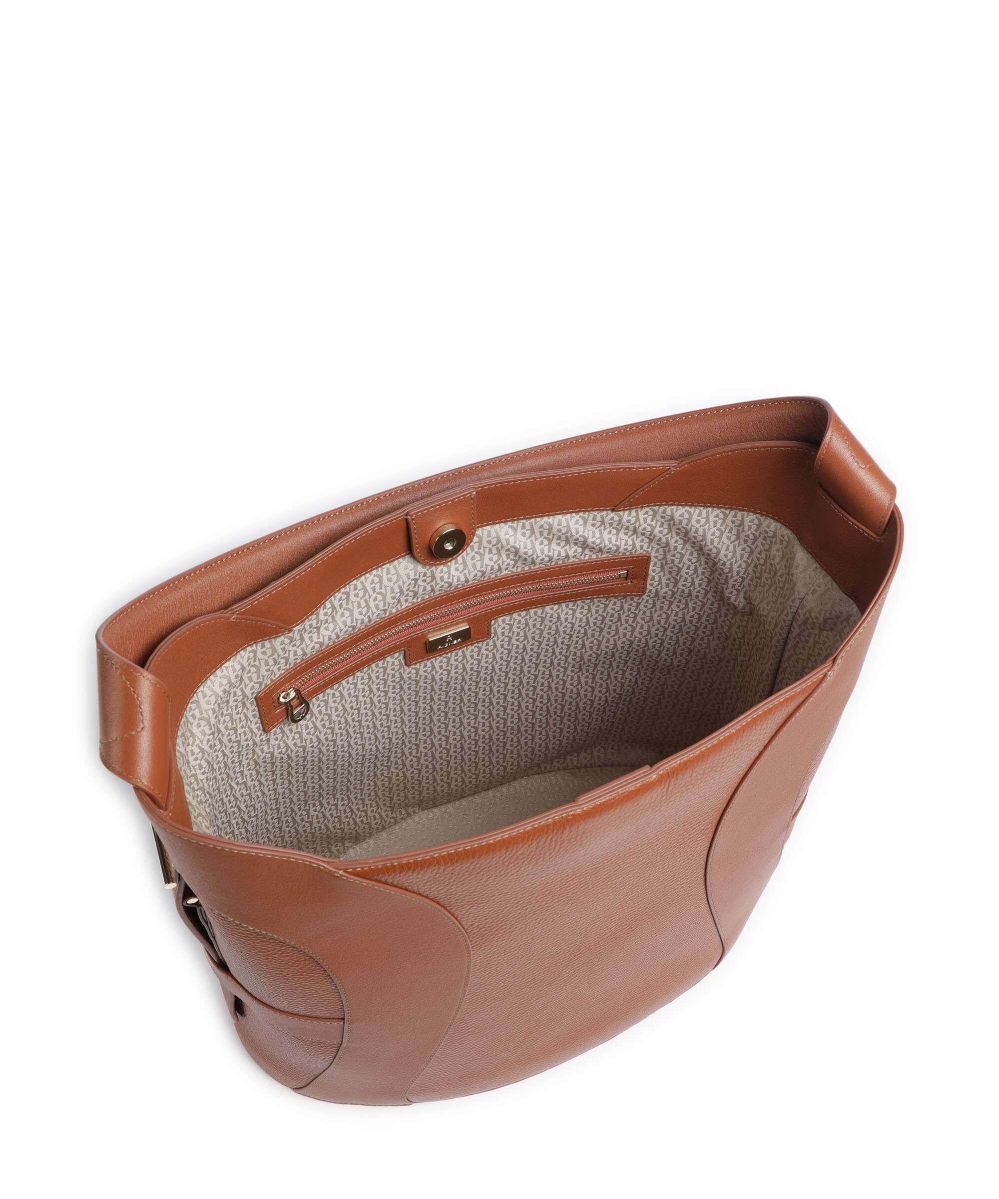 Aigner Deborah L Hobo tas cognac brown - Image 5