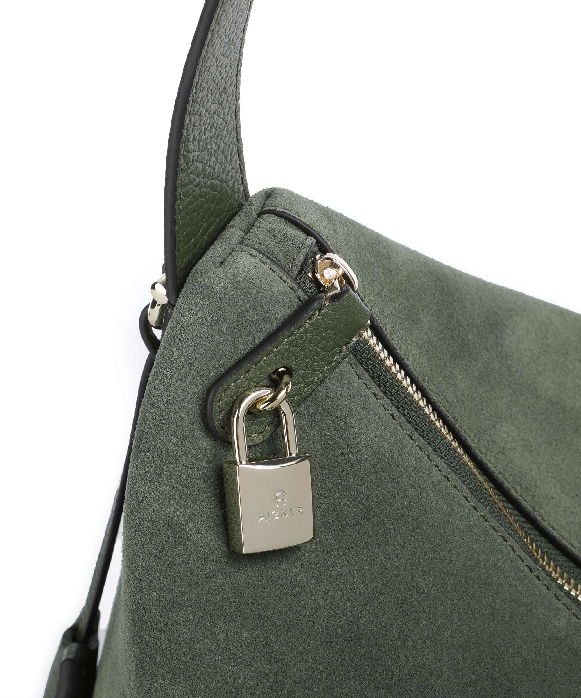 Aigner Delia L Hobo tas dark olive - Image 4