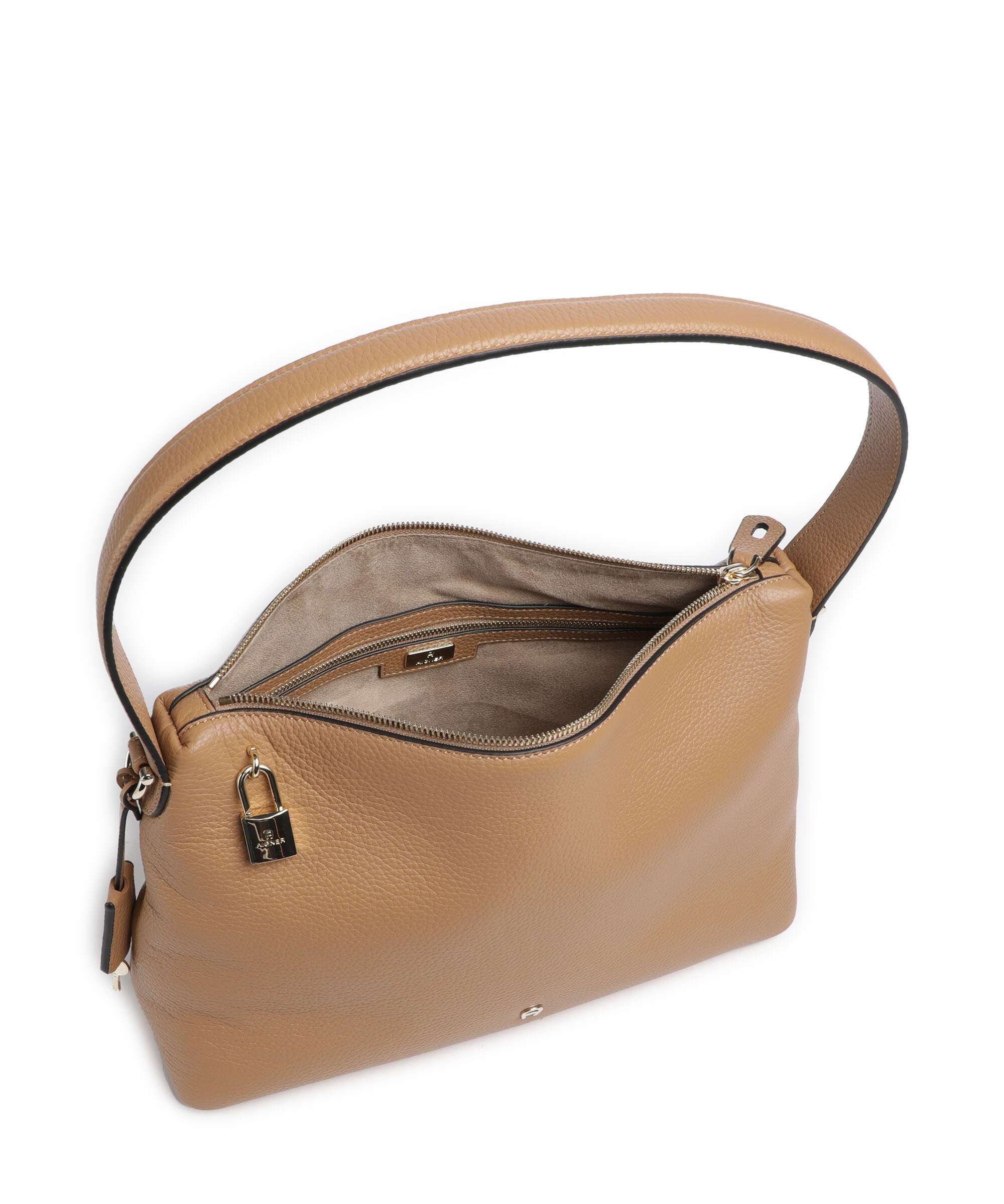 Aigner Delia M Hobo tas oat beige - Image 5