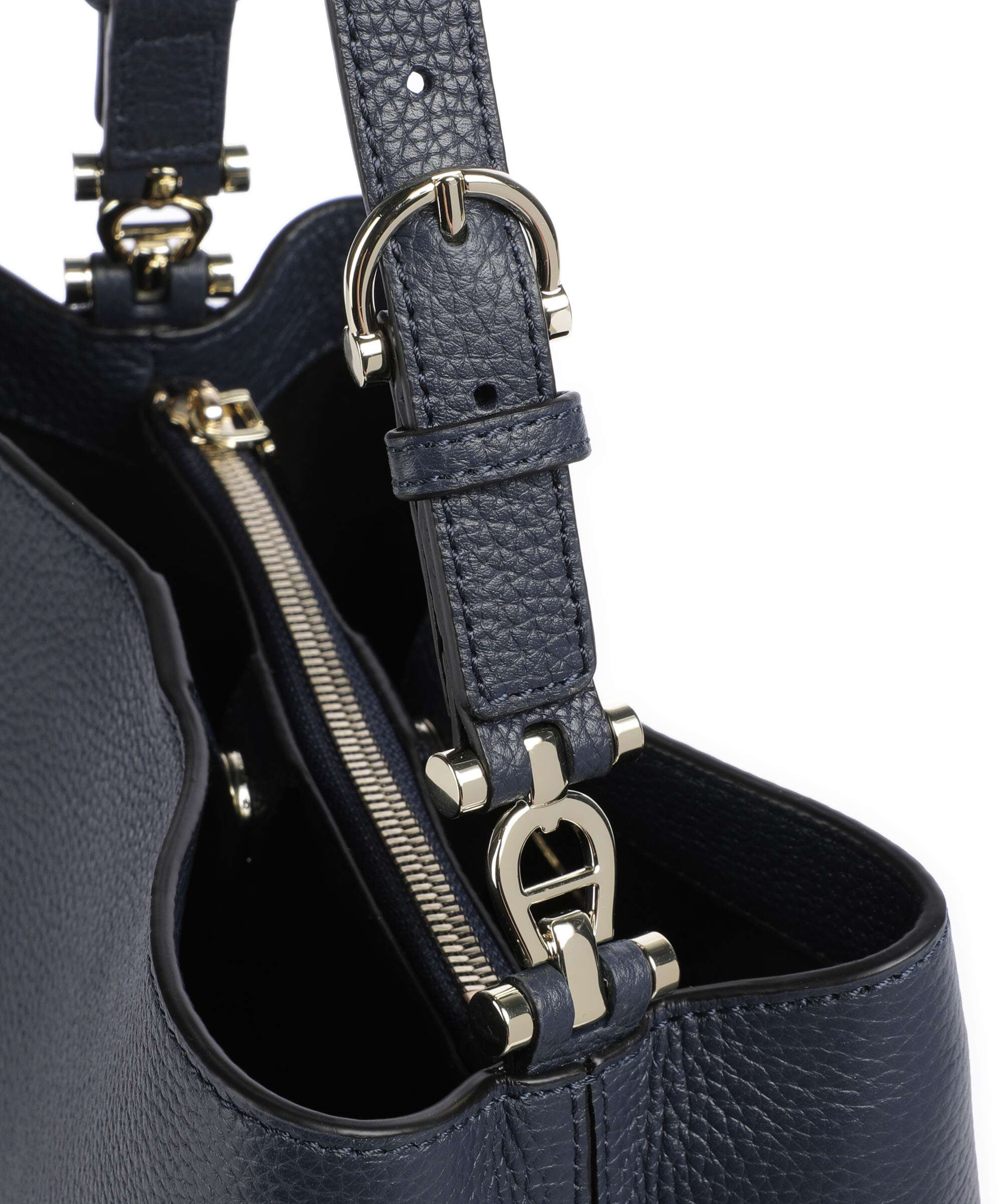 Aigner Delia M Hobo tas cosmic blue - Image 4
