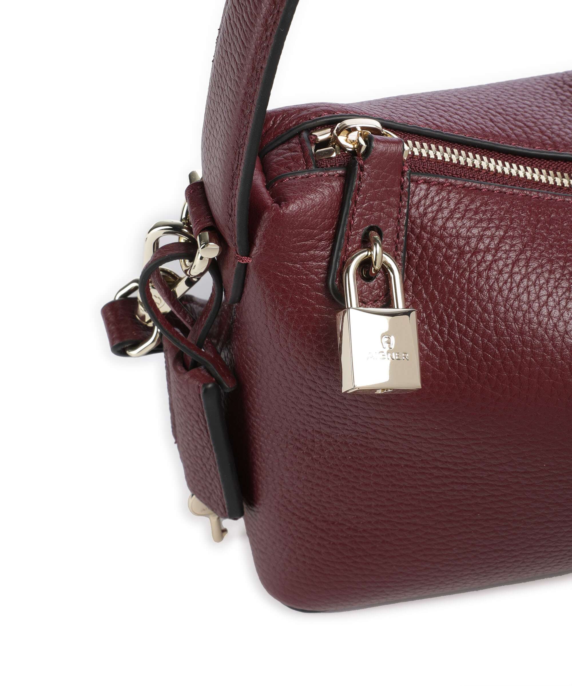 Aigner Delia S Schoudertas burgundy - Image 5