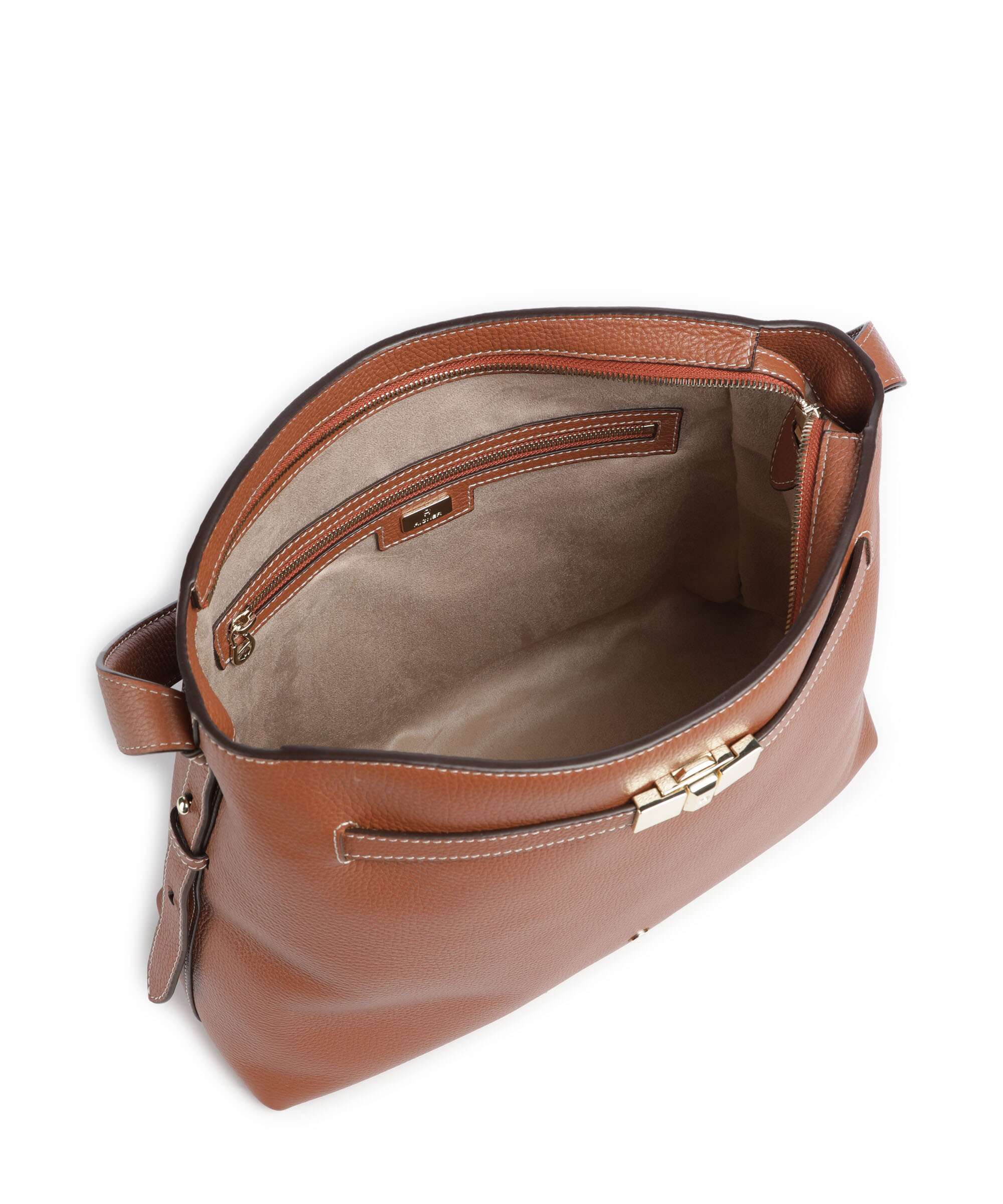 Aigner Farah M Hobo tas cognac brown - Image 5