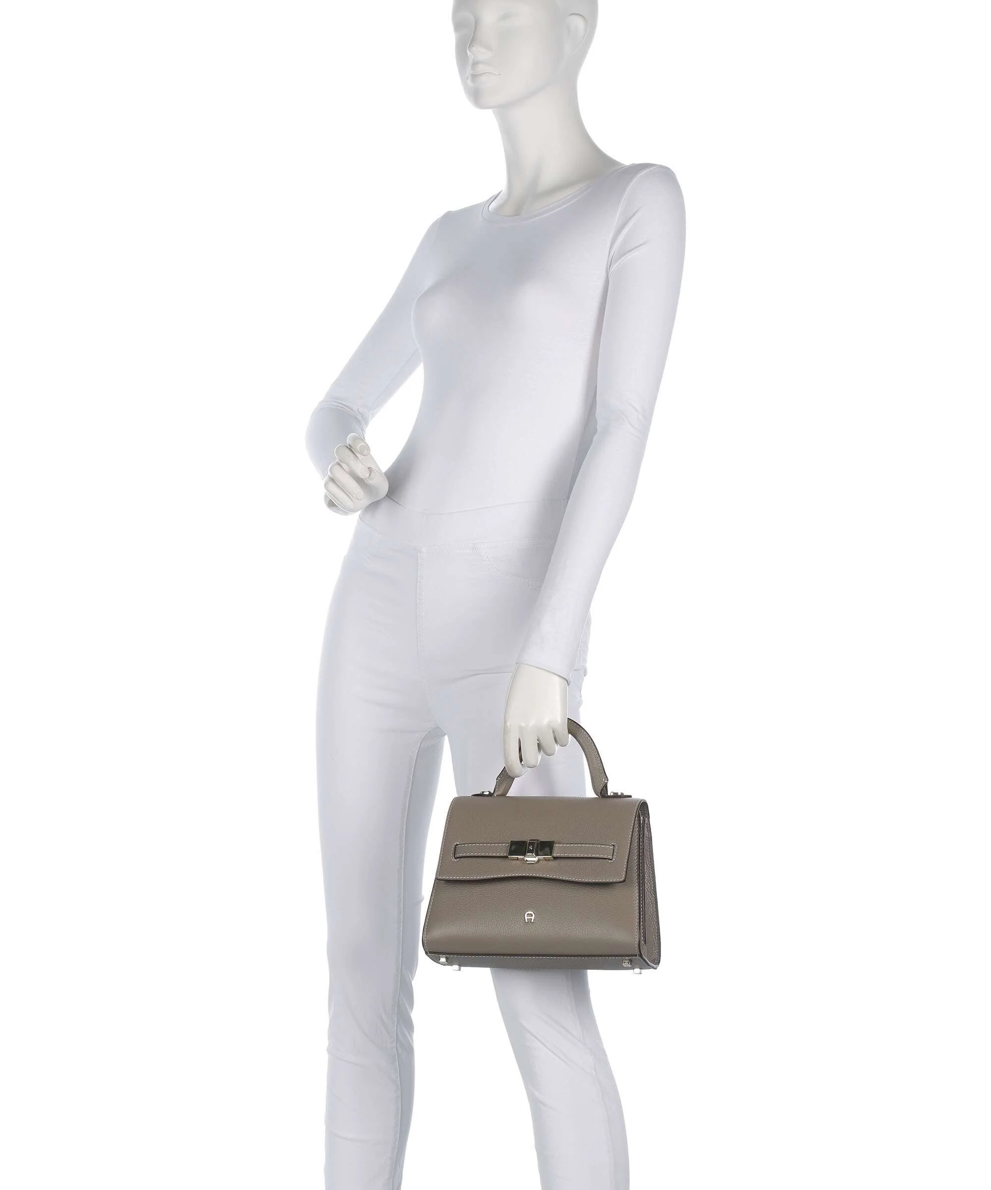 Aigner Farah S Handtas taupe - Image 3