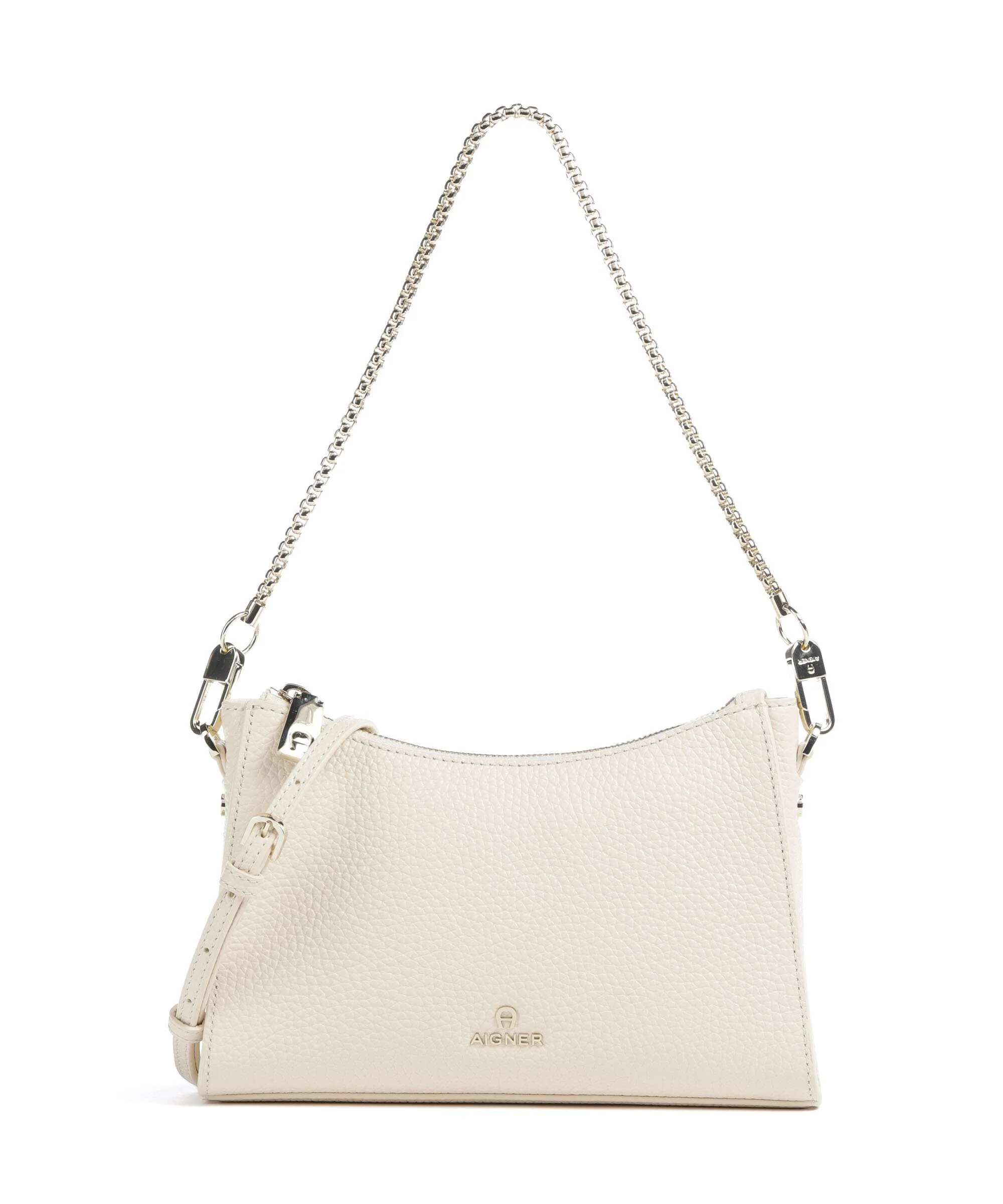 Aigner Ivy S Schoudertas macadamia white