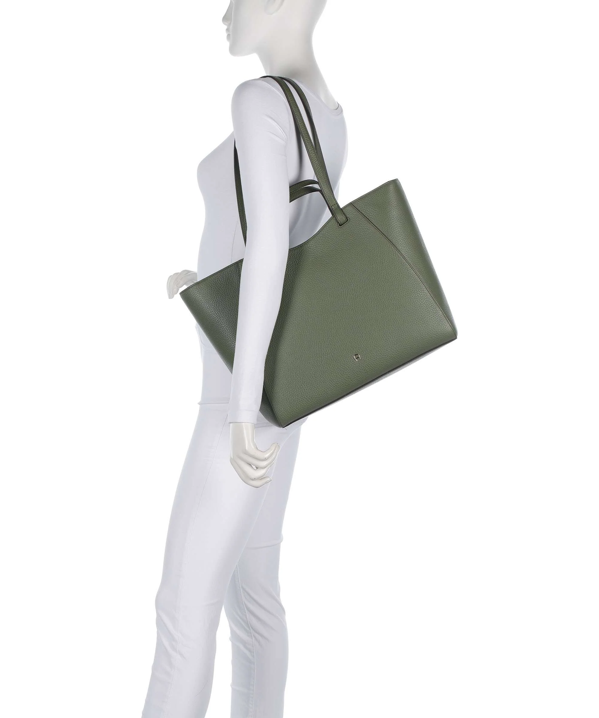 Aigner Pura L Boodschappentas moss green - Image 3