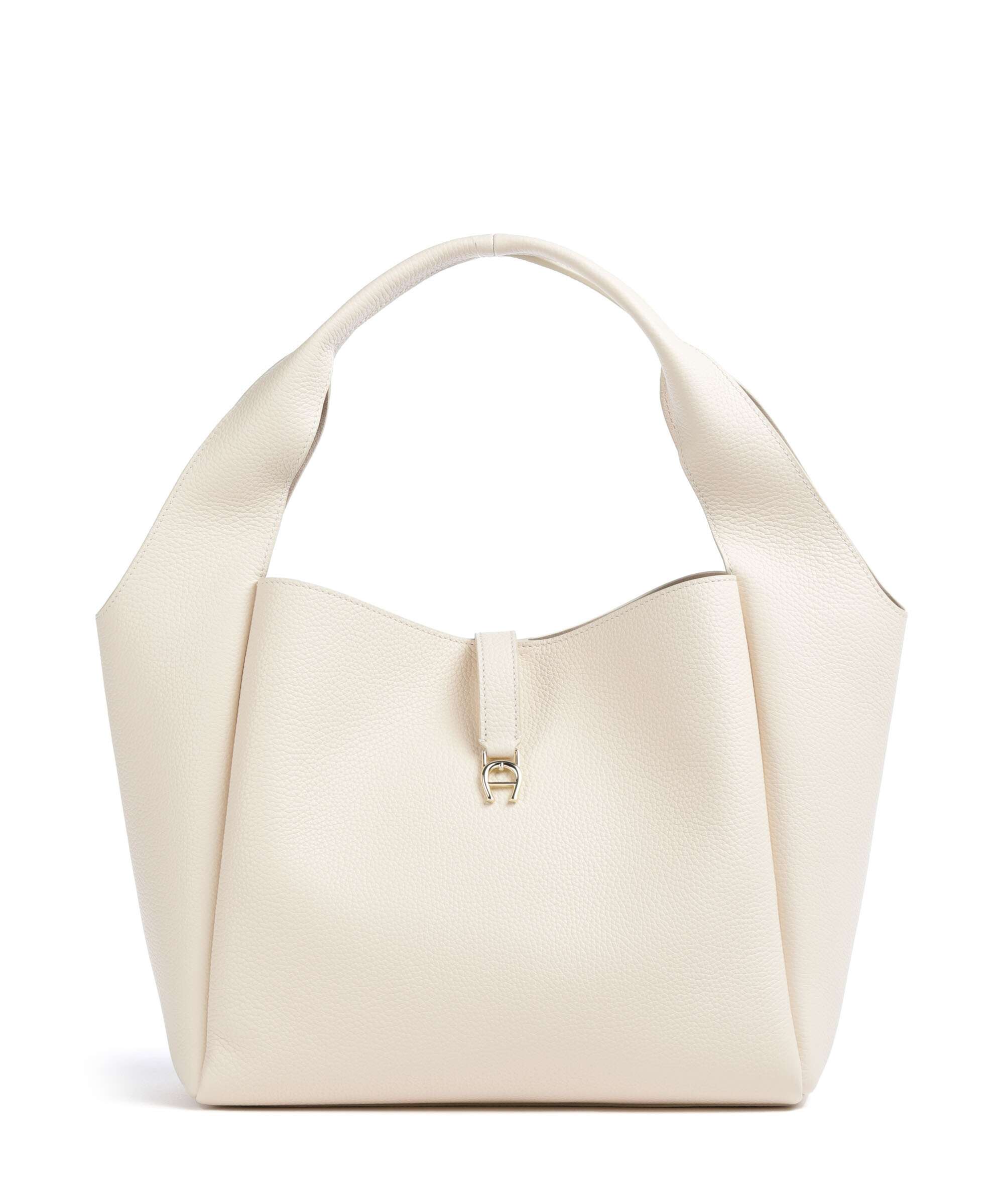 Aigner Zaira M Hobo tas macadamia white