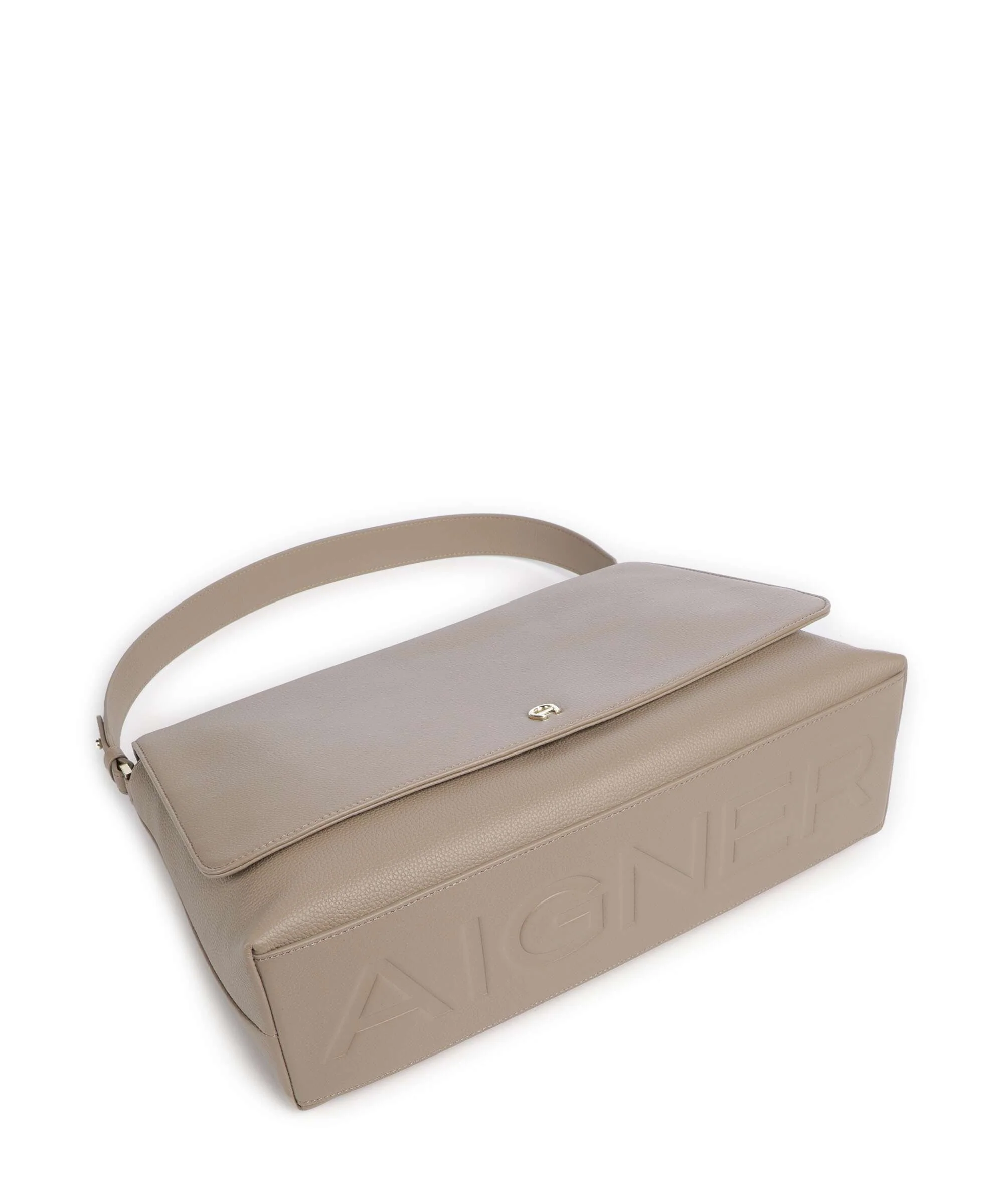 Aigner Zita M Schoudertas taupe - Image 4