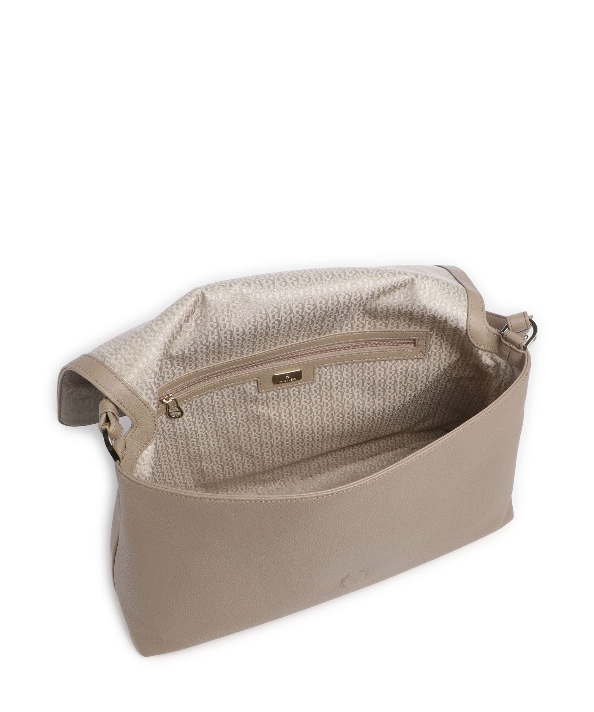 Aigner Zita M Schoudertas taupe - Image 5