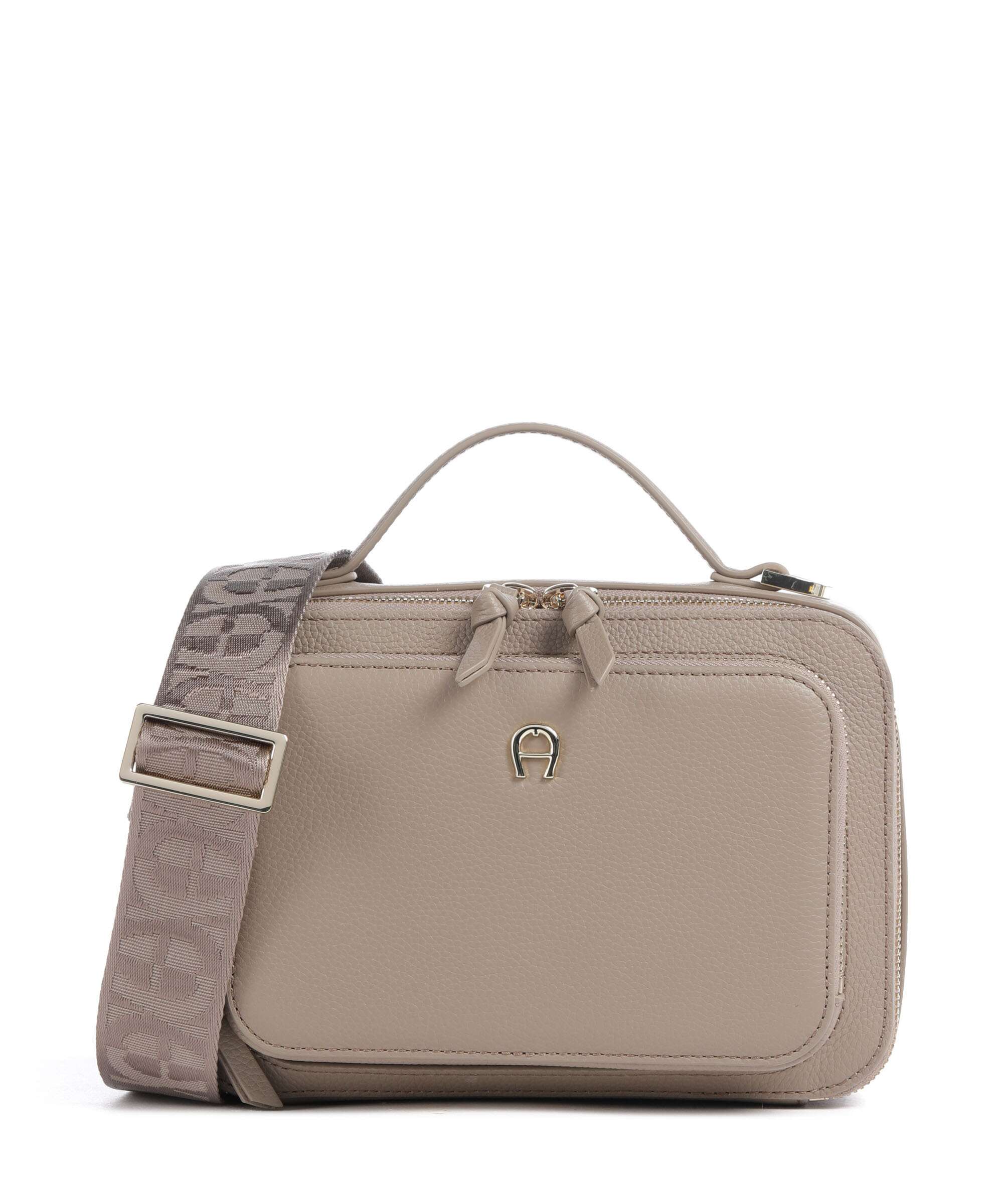 Aigner Zita S Crossbody tas taupe