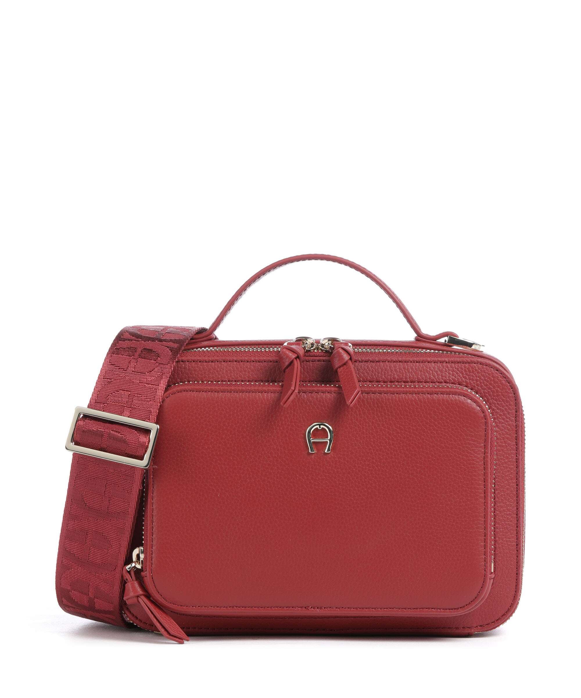 Aigner Zita S Crossbody tas burnt red
