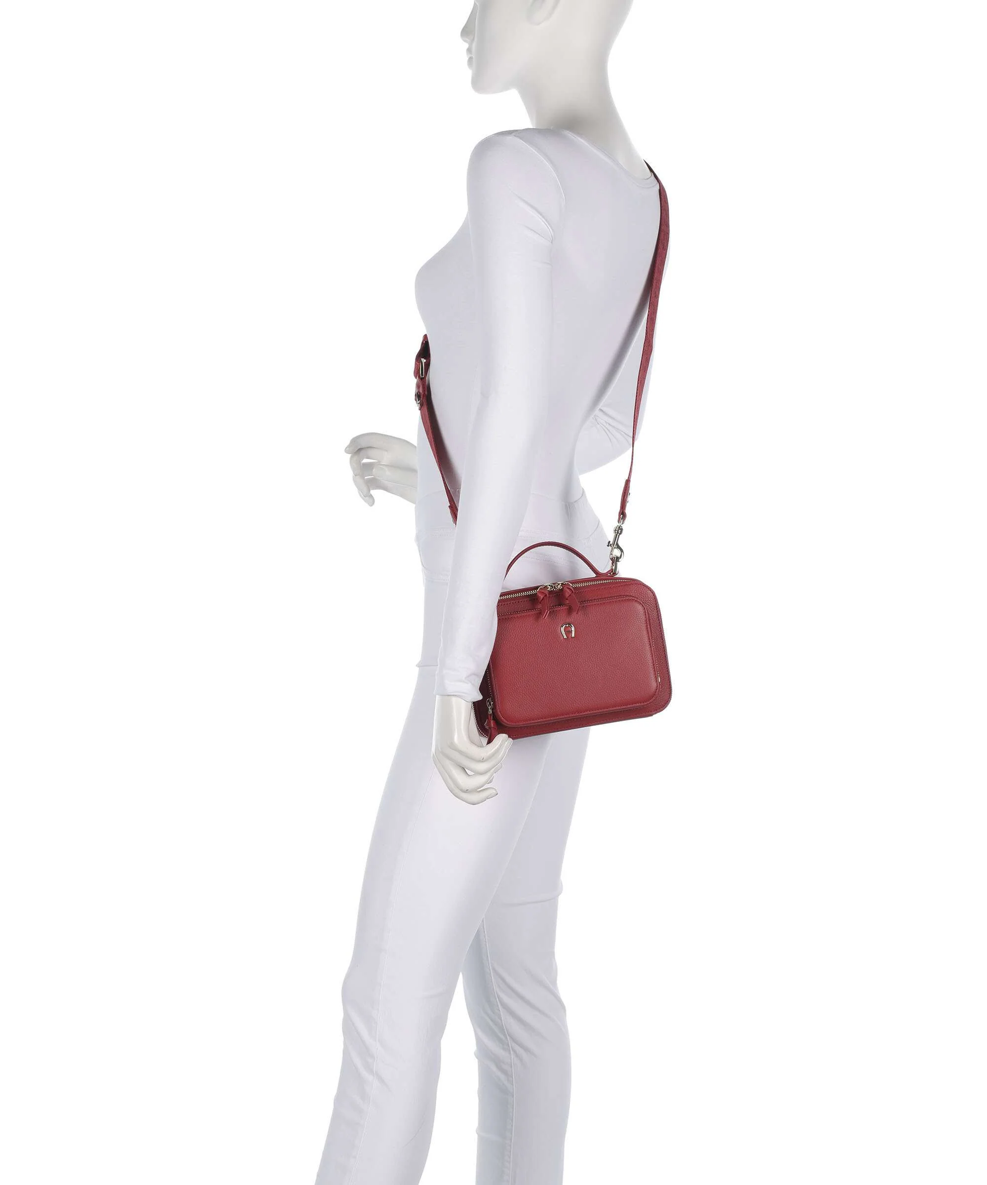 Aigner Zita S Crossbody tas burnt red - Image 3