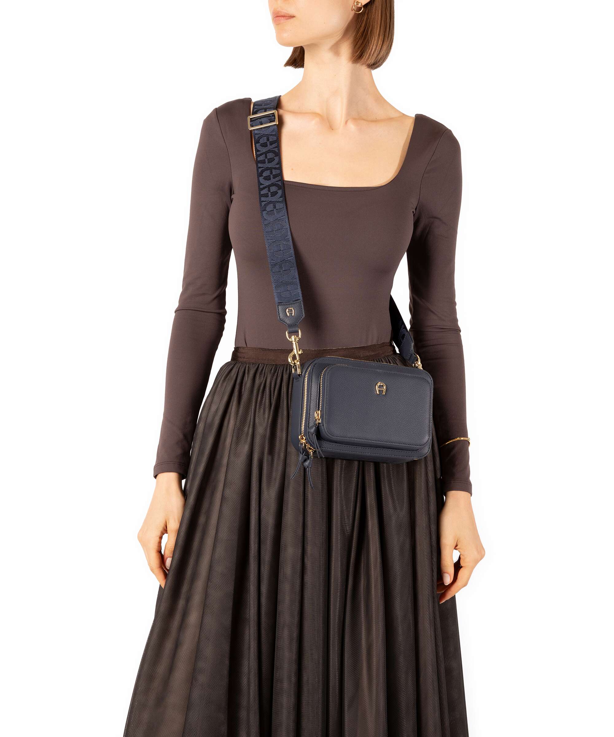Aigner Zita S Crossbody tas cosmic blue - Image 3
