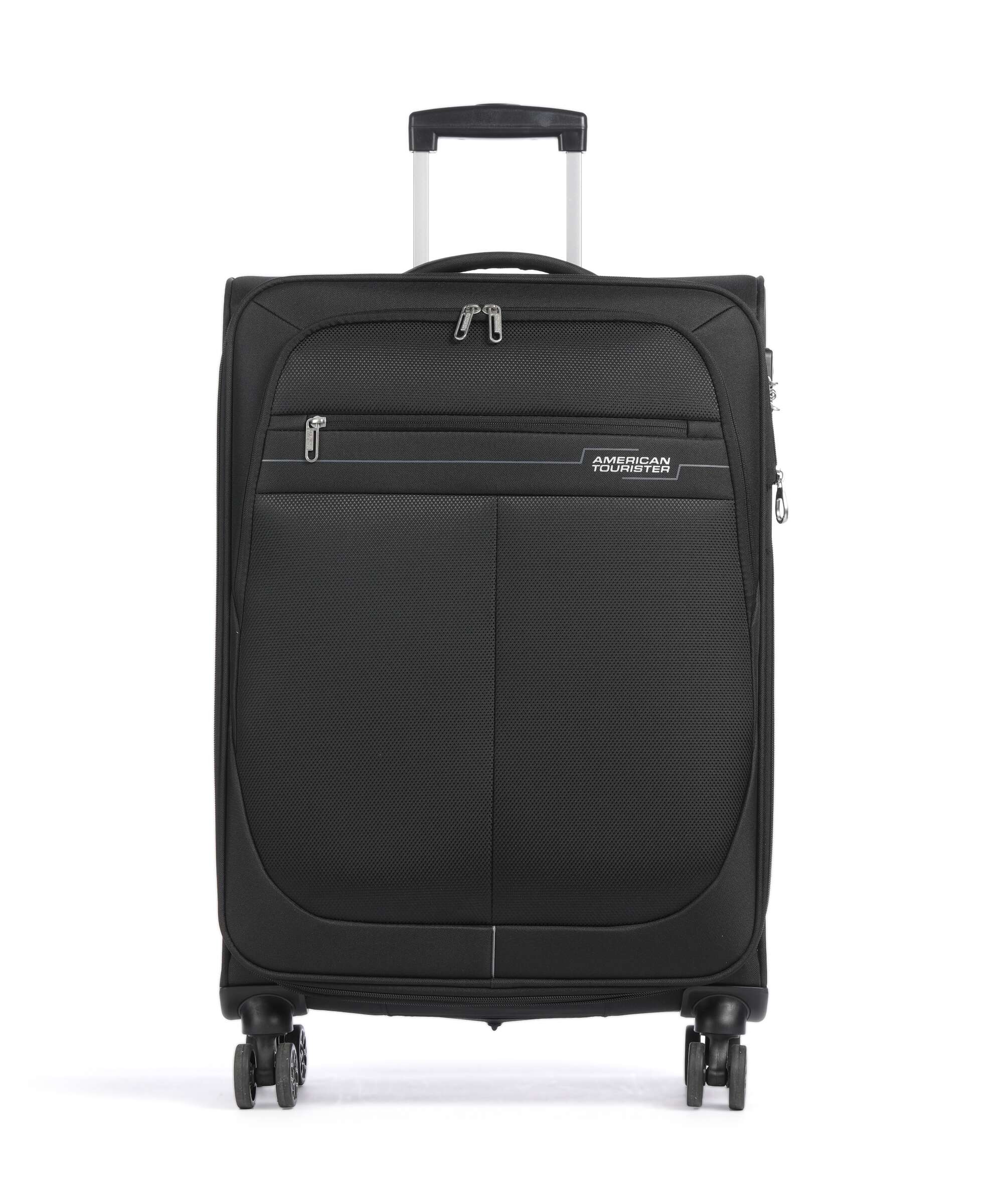 American Tourister Deep Dive Trolley (4 wielen) black/grey