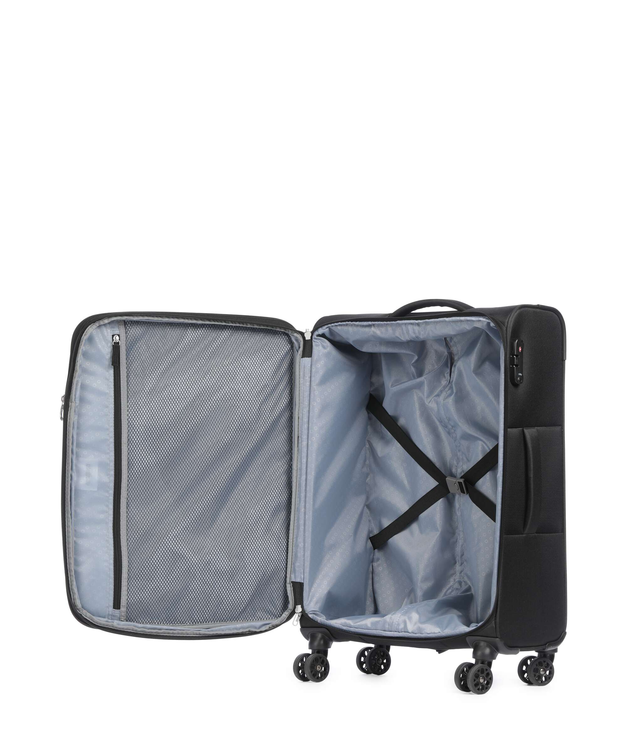 American Tourister Deep Dive Trolley (4 wielen) black/grey - Image 6