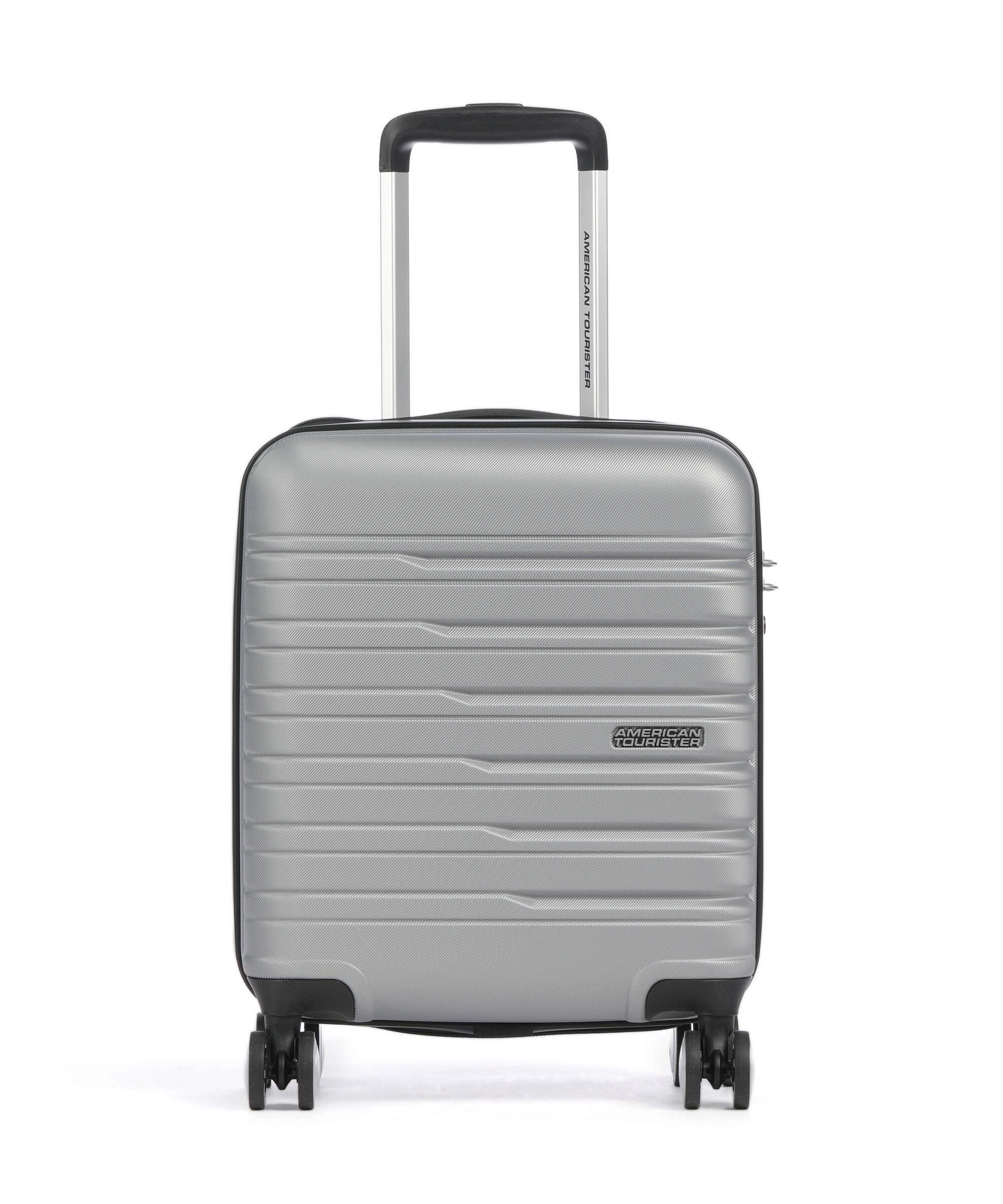 American Tourister Flashline Trolley (4 wielen) sky silver