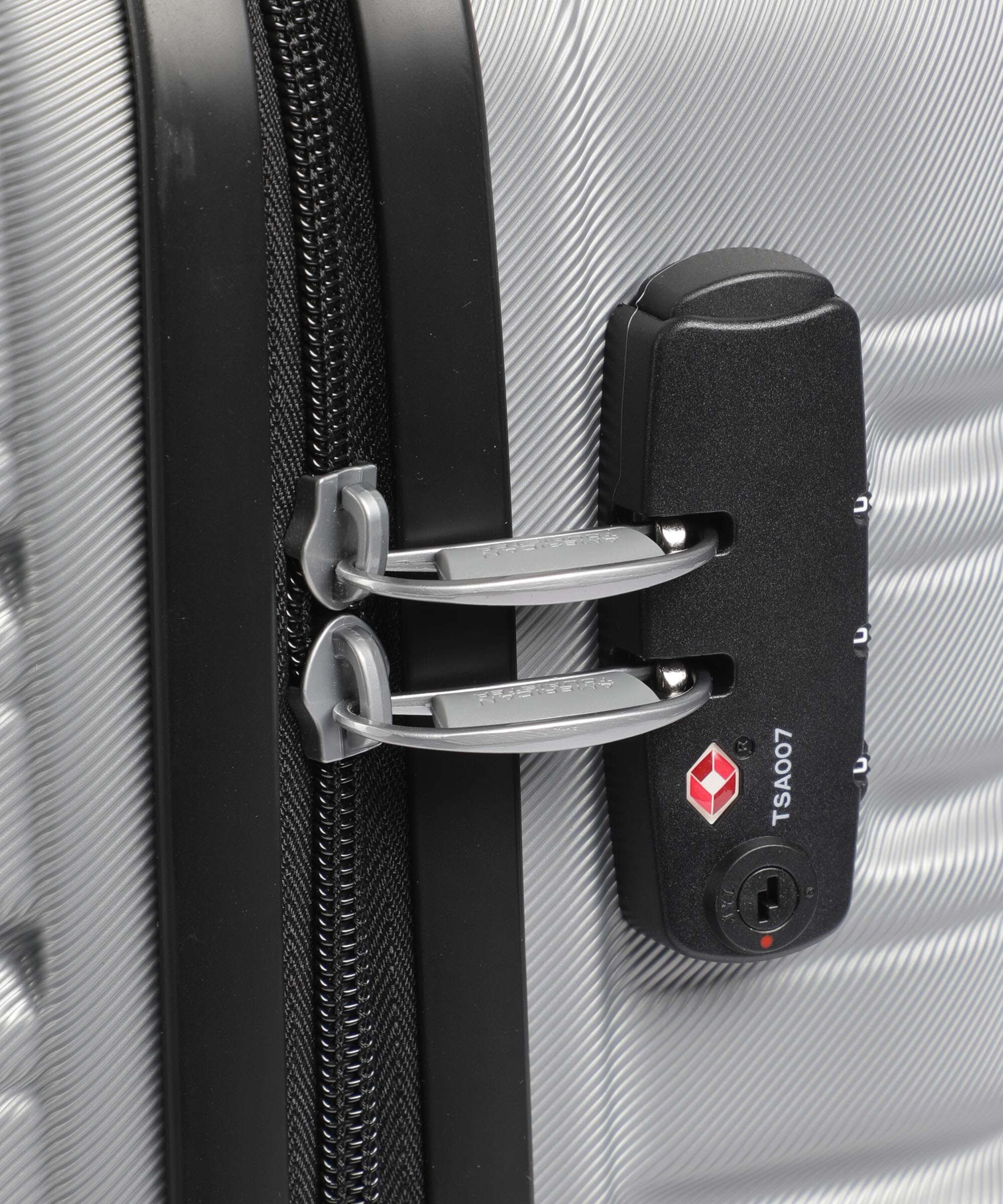 American Tourister Flashline Trolley (4 wielen) sky silver - Image 3