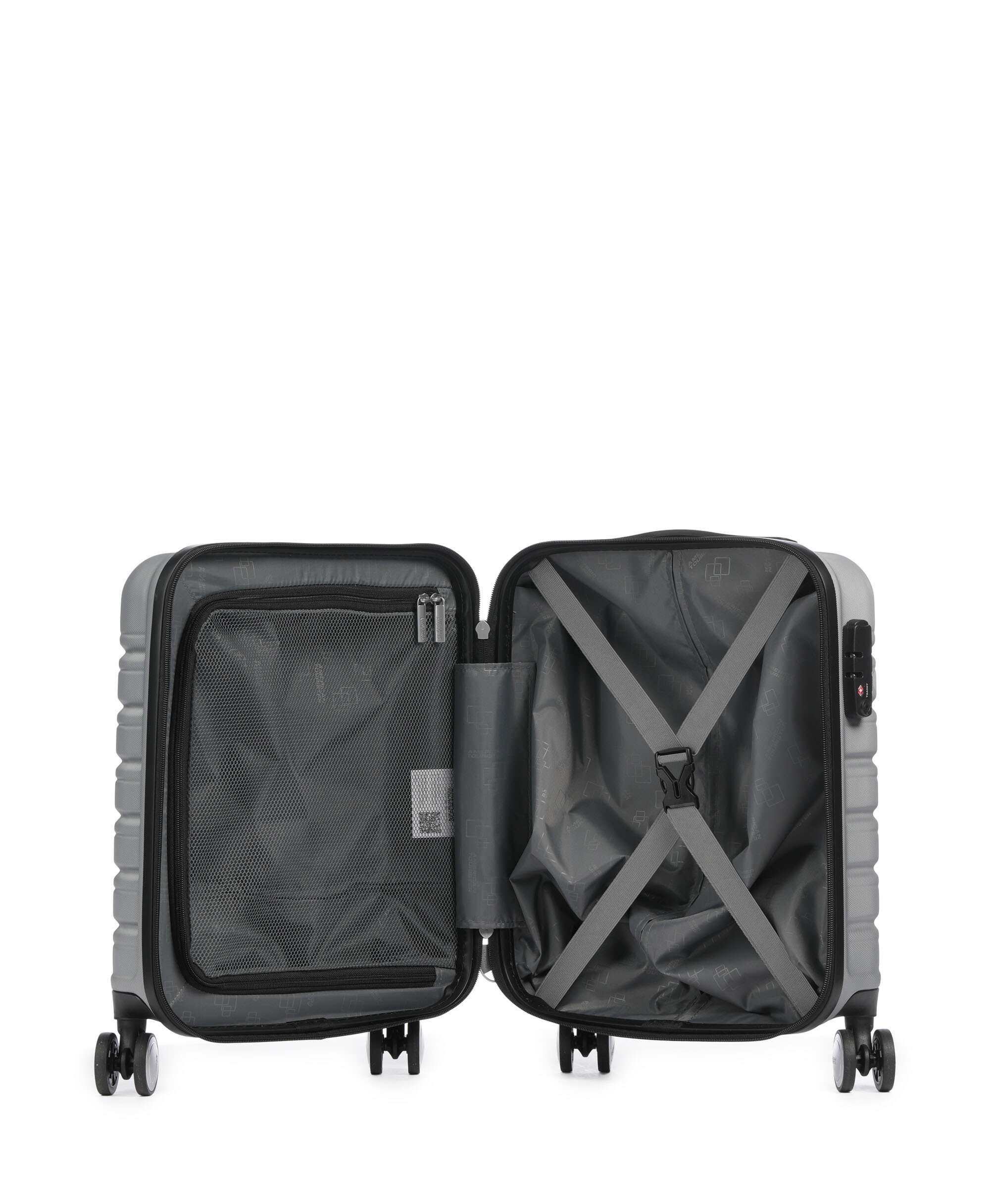 American Tourister Flashline Trolley (4 wielen) sky silver - Image 5