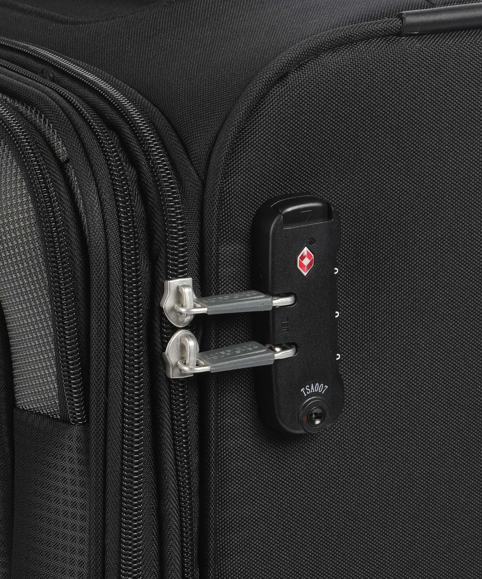 American Tourister Pulsonic Trolley (4 wielen) asphalt black - Image 3