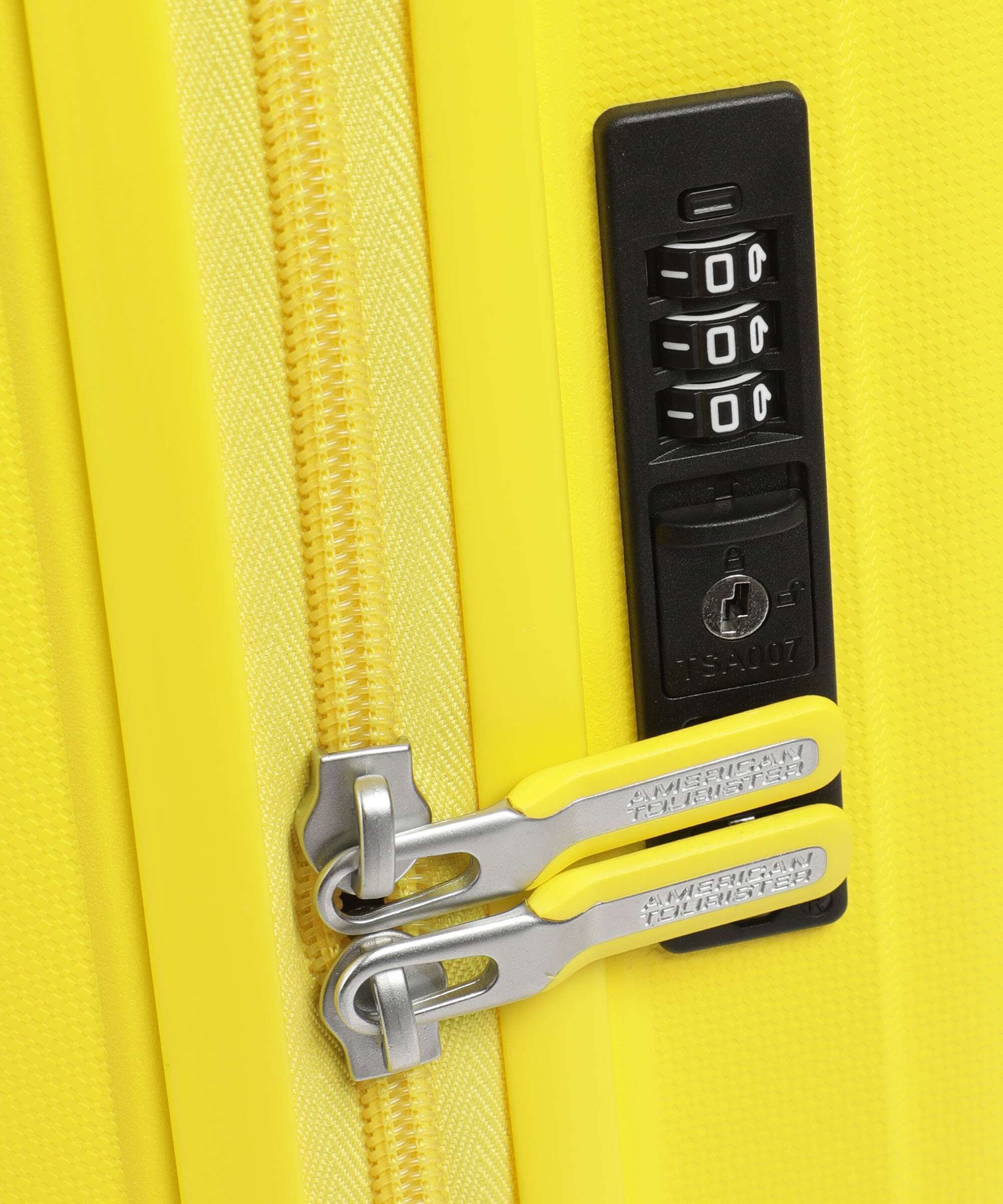 American Tourister Rejoy Trolley (4 wielen) electric yellow - Image 3