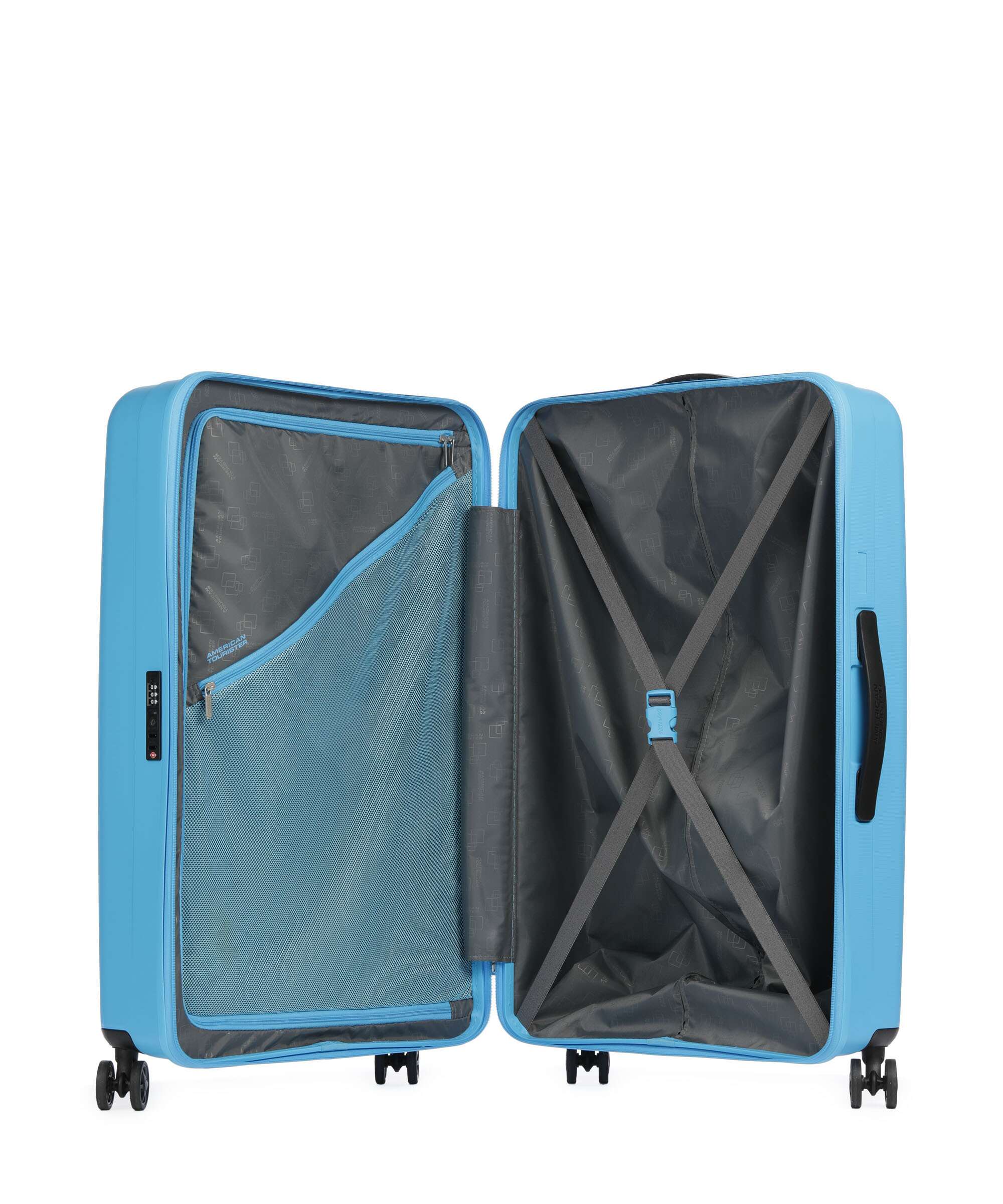 American Tourister Rejoy Trolley (4 wielen) azure blue - Image 5