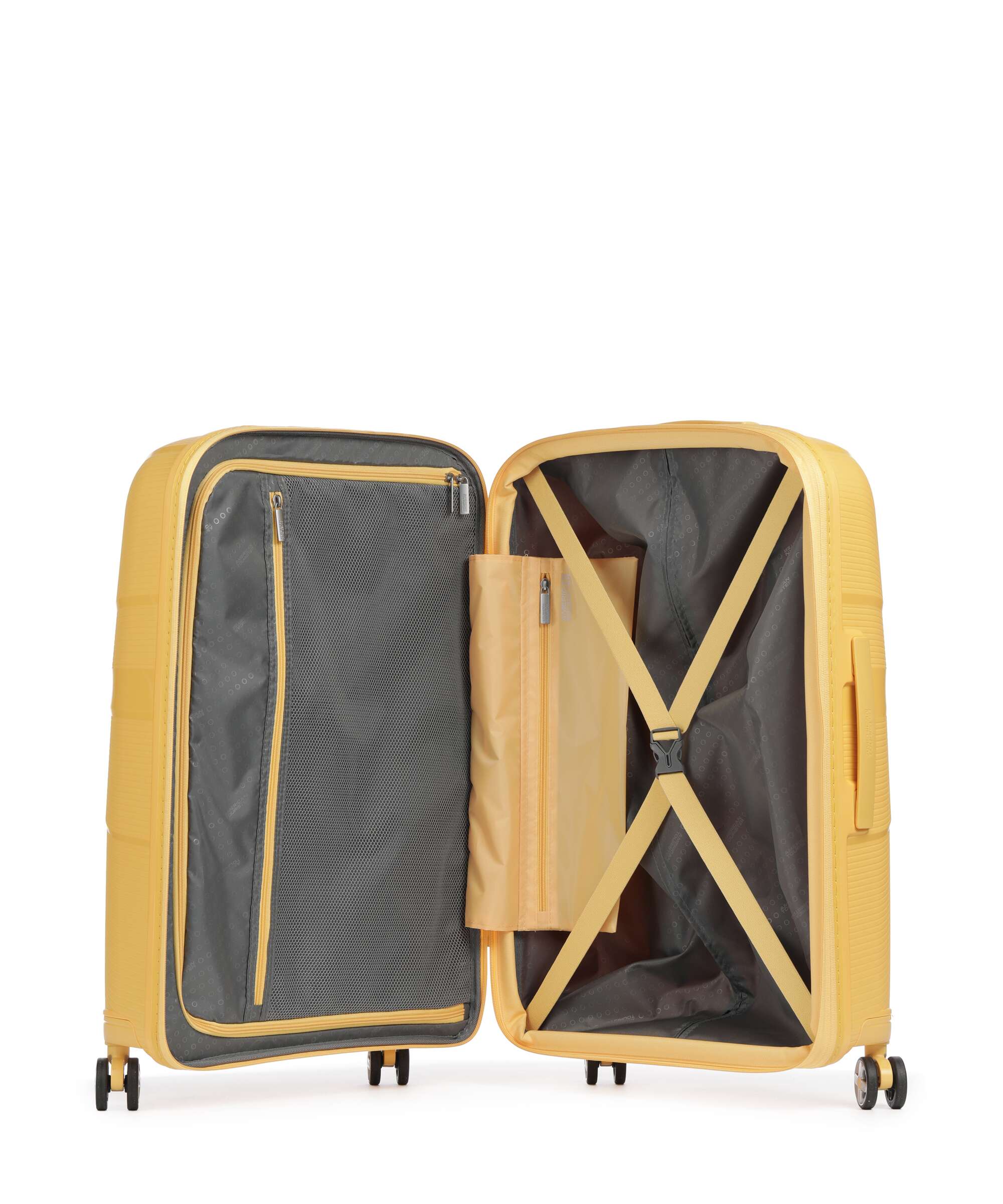 American Tourister Starvibe Trolley (4 wielen) metallic banana - Image 6