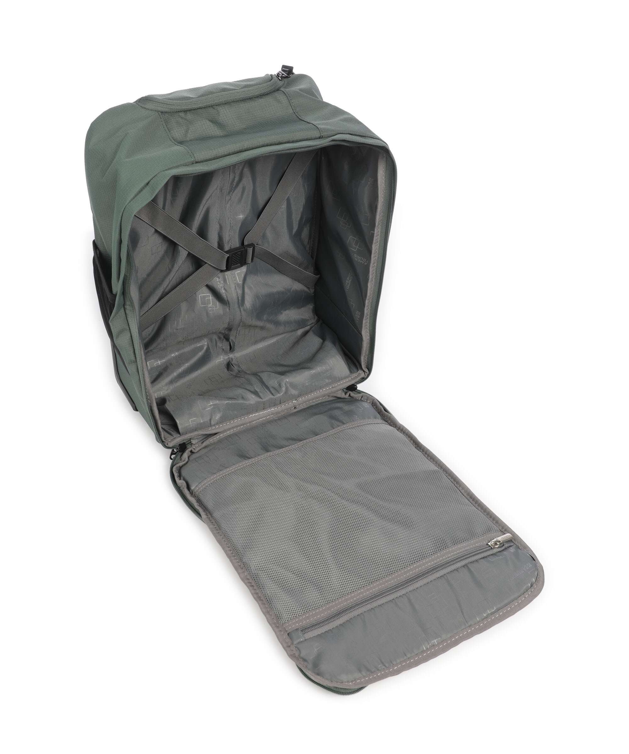 American Tourister Take2Cabin Rugzak trolley dark forest - Image 5