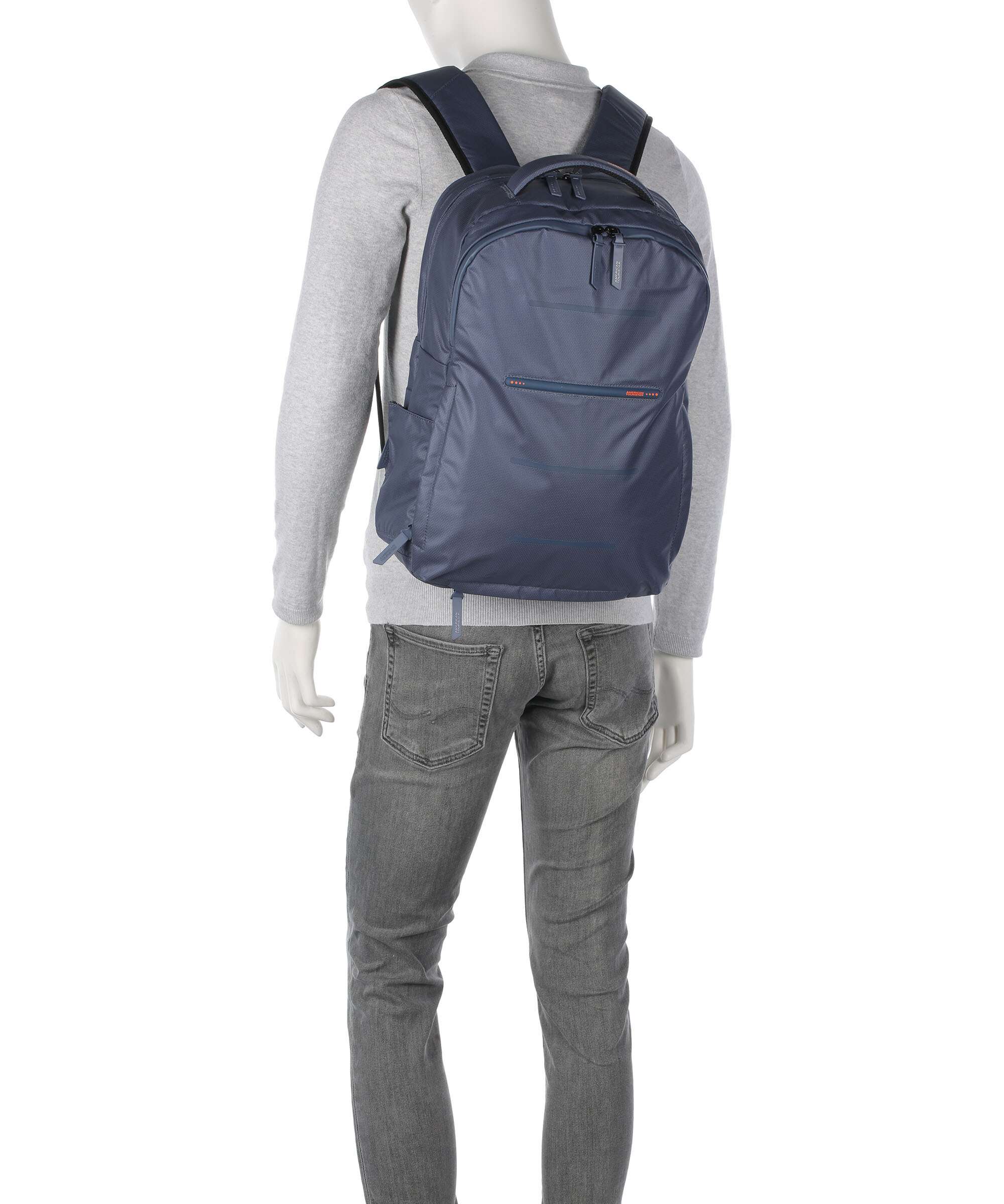 American Tourister Urban Groove Rugzak navy/orange - Image 4