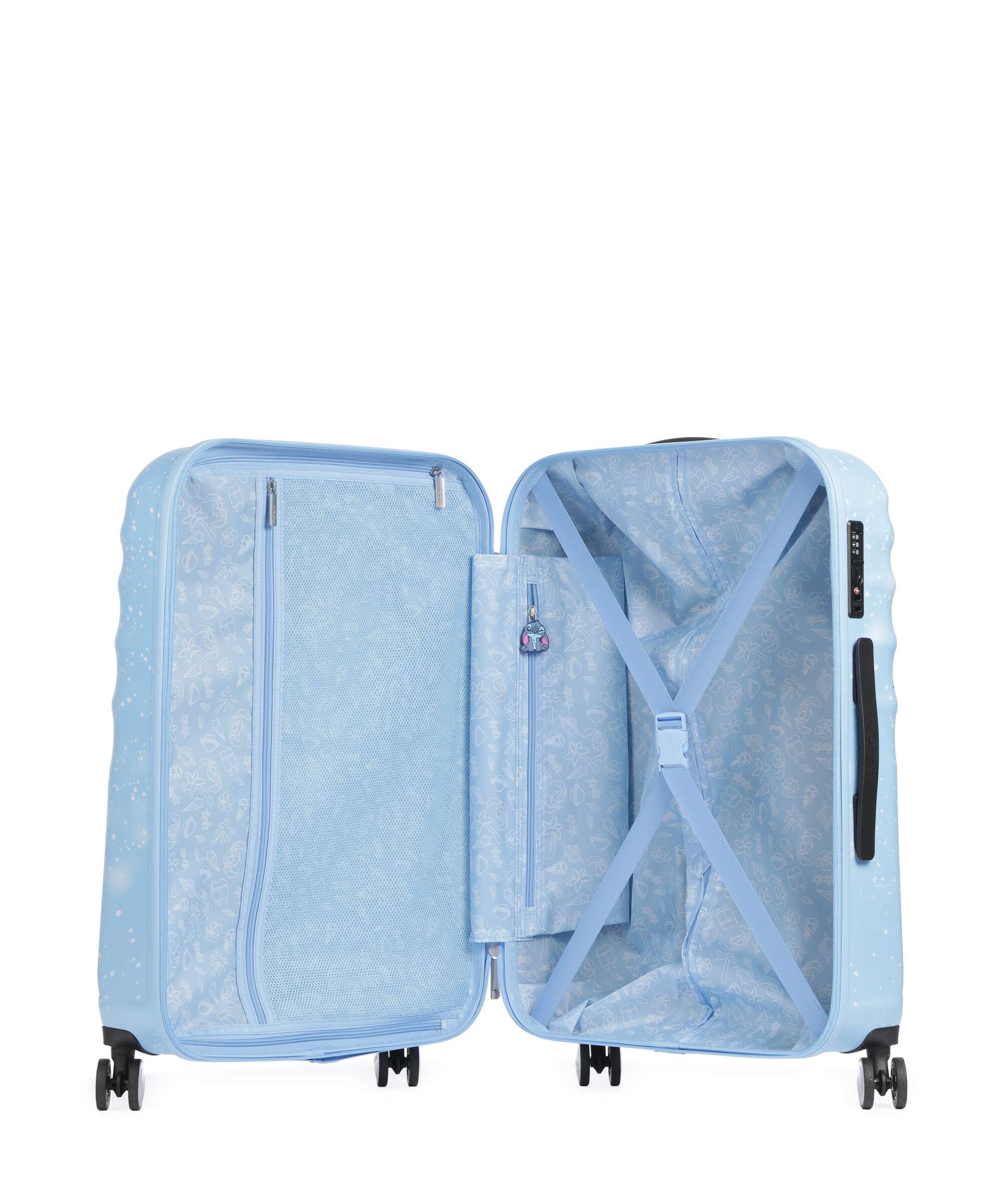 American Tourister Wavebreaker Disney Trolley (4 wielen) stitch universe - Image 5