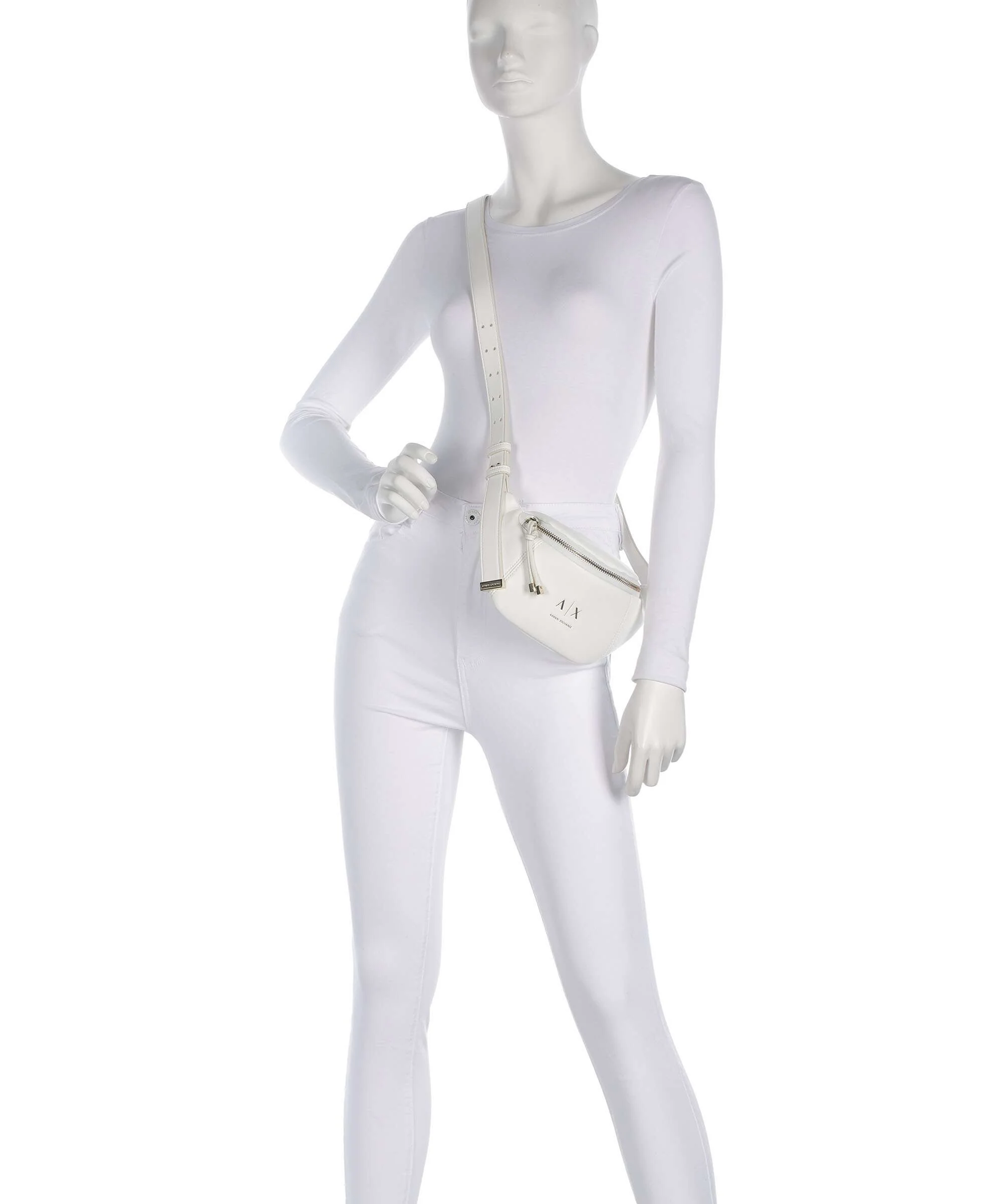 Armani Exchange Alice Crossbody tas off white - Image 3