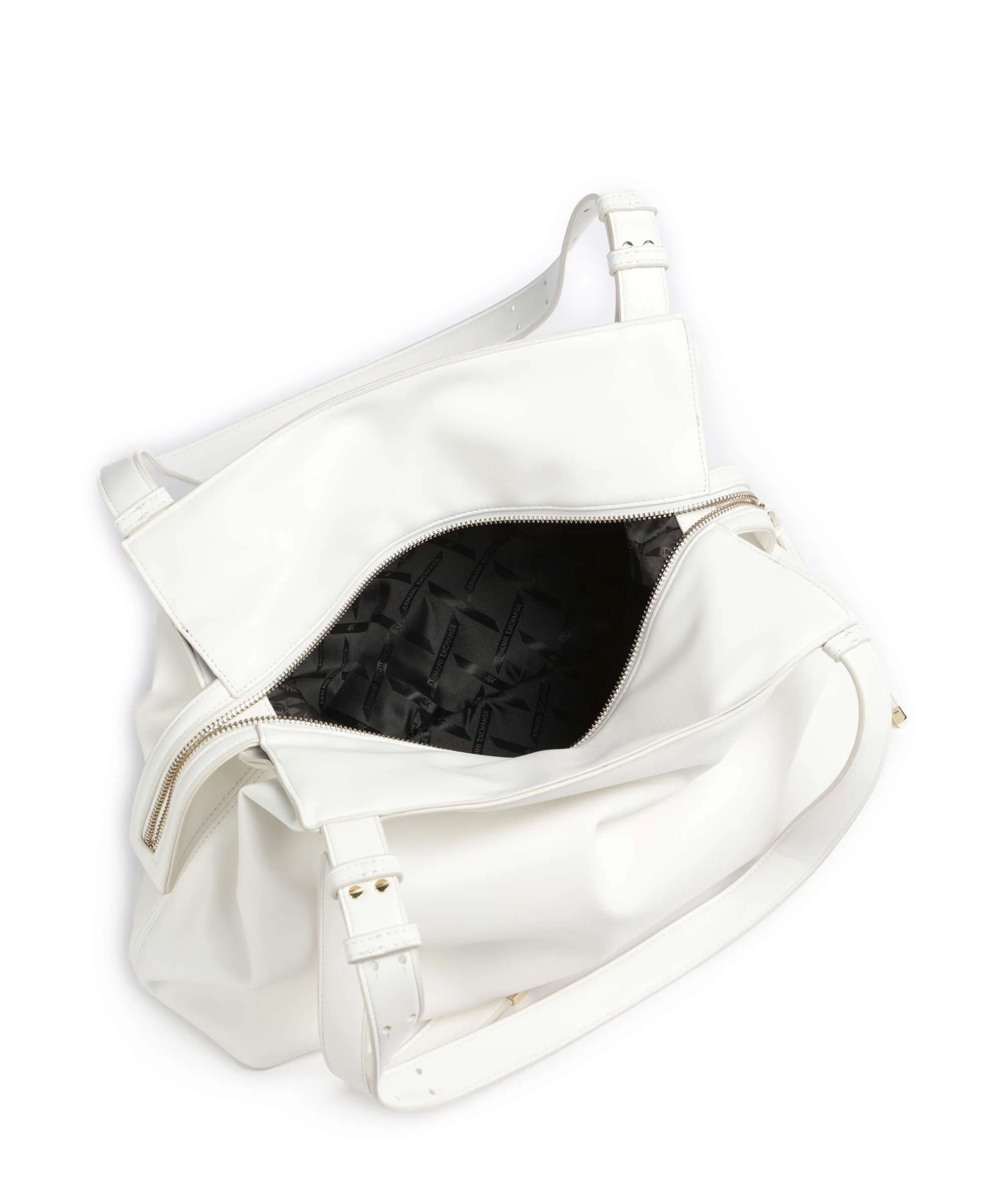 Armani Exchange Alice M Hobo tas off white - Image 5
