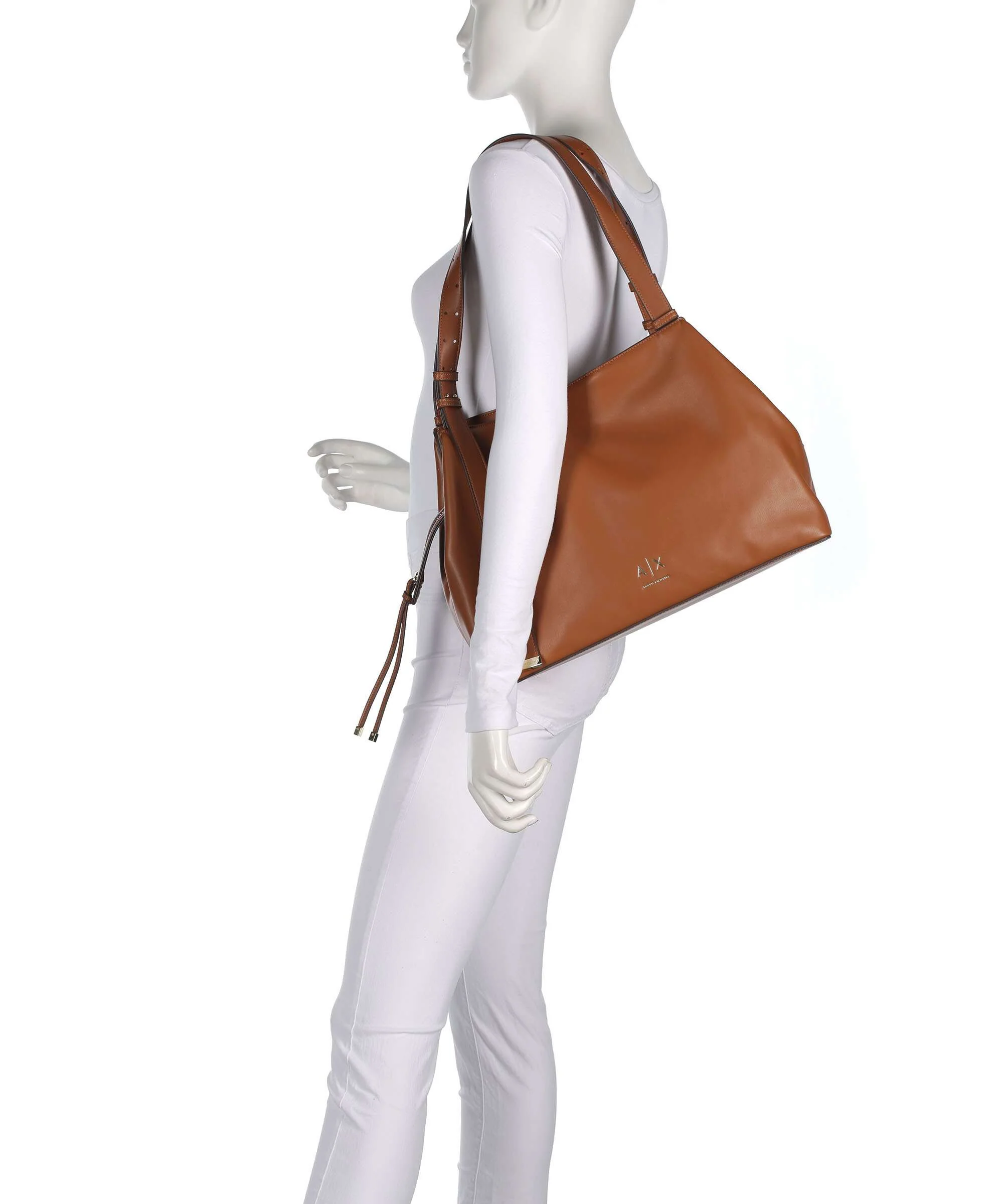Armani Exchange Alice M Hobo tas saline clay - Image 3