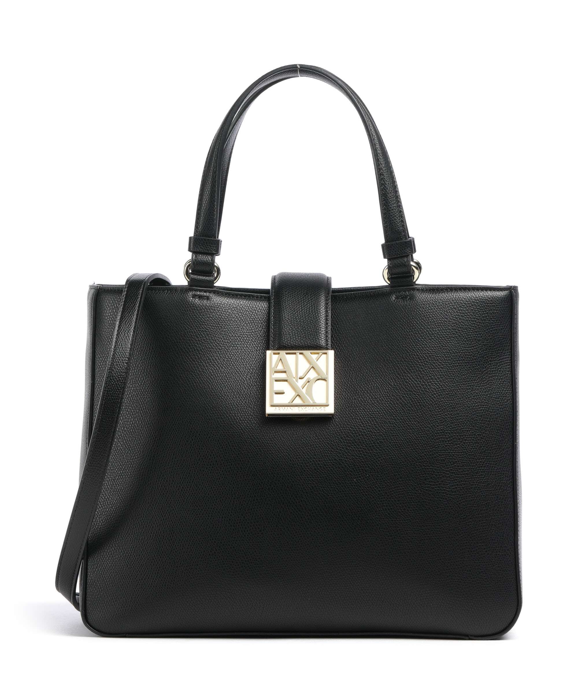 Armani Exchange Amy M Handtas black