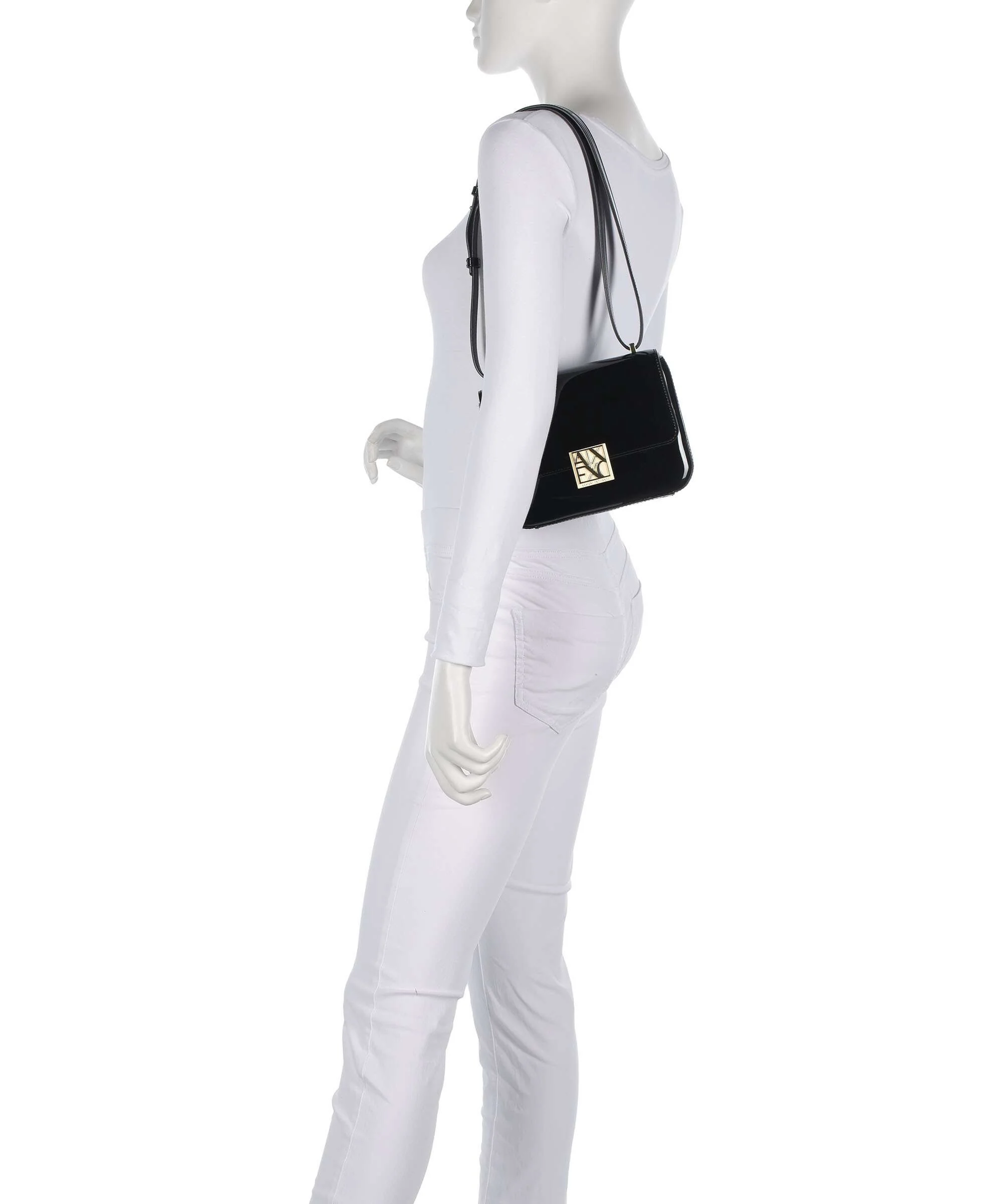 Armani Exchange Amy M Schoudertas black - Image 4