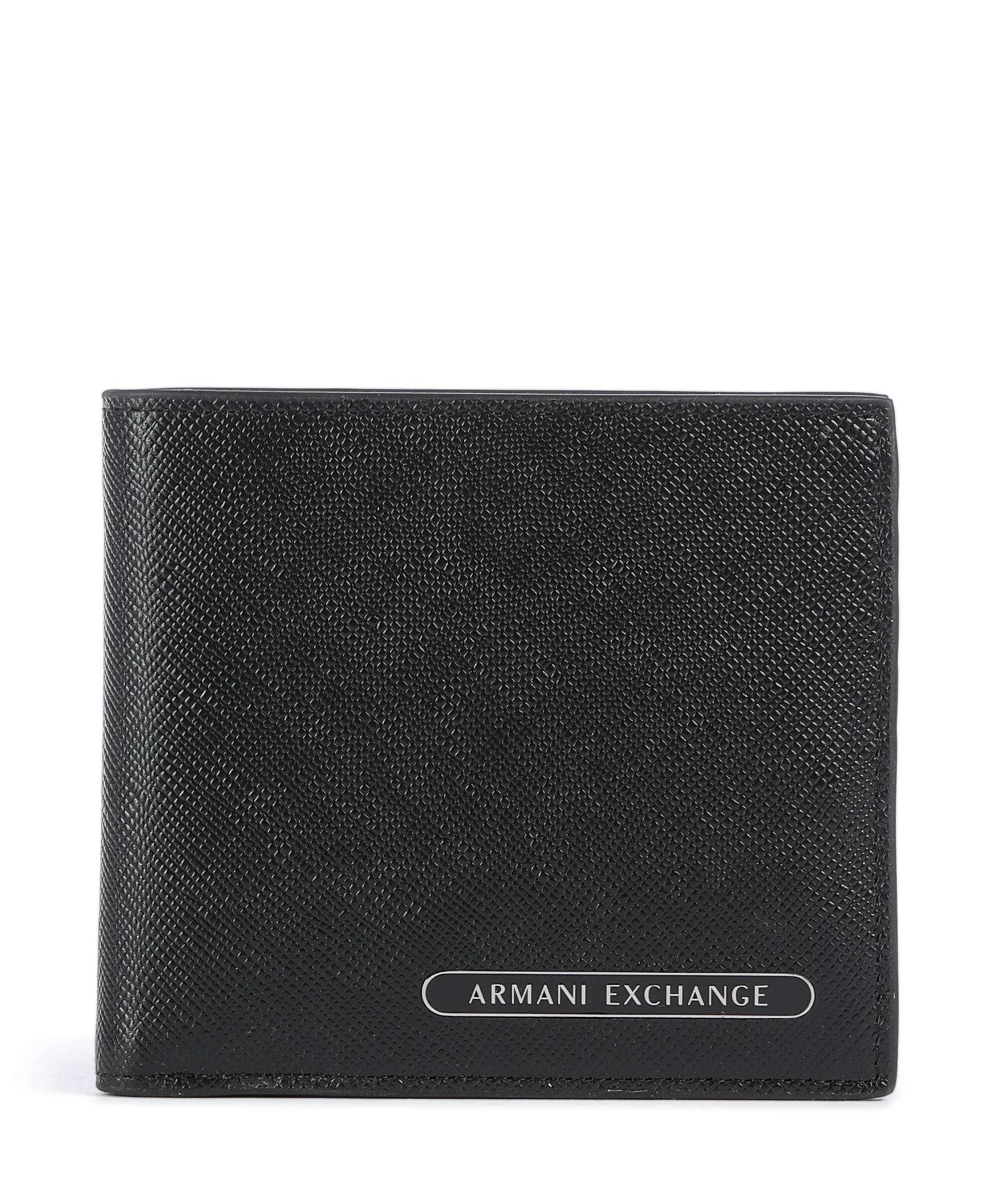 Armani Exchange Barcelona Portemonnee black